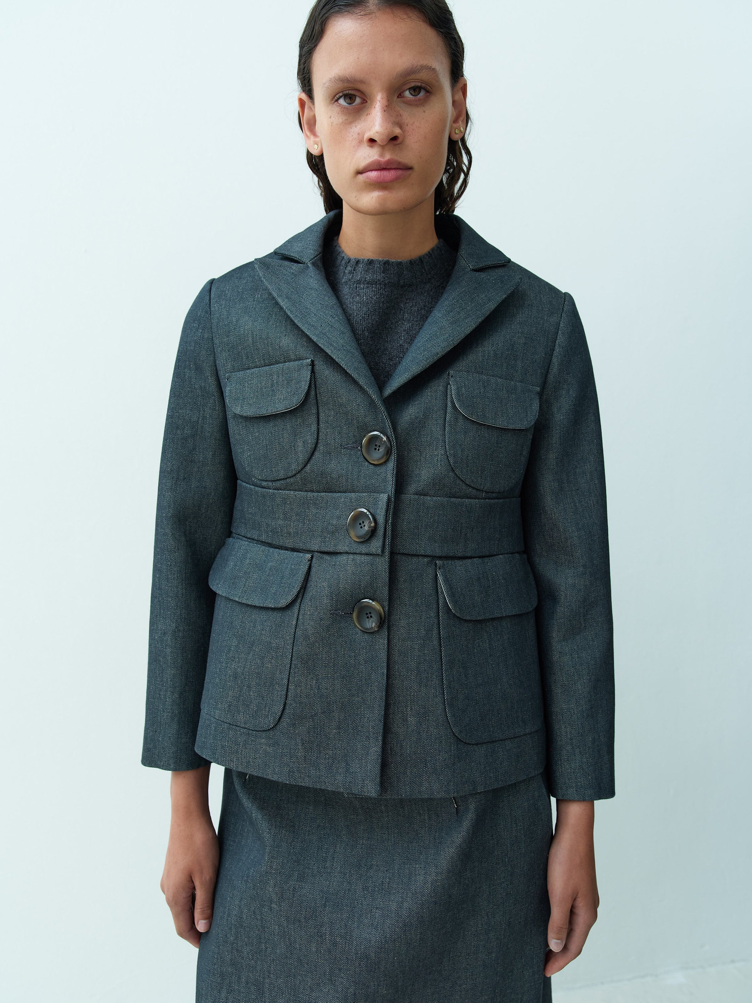 MARK JACKET / INDIGO