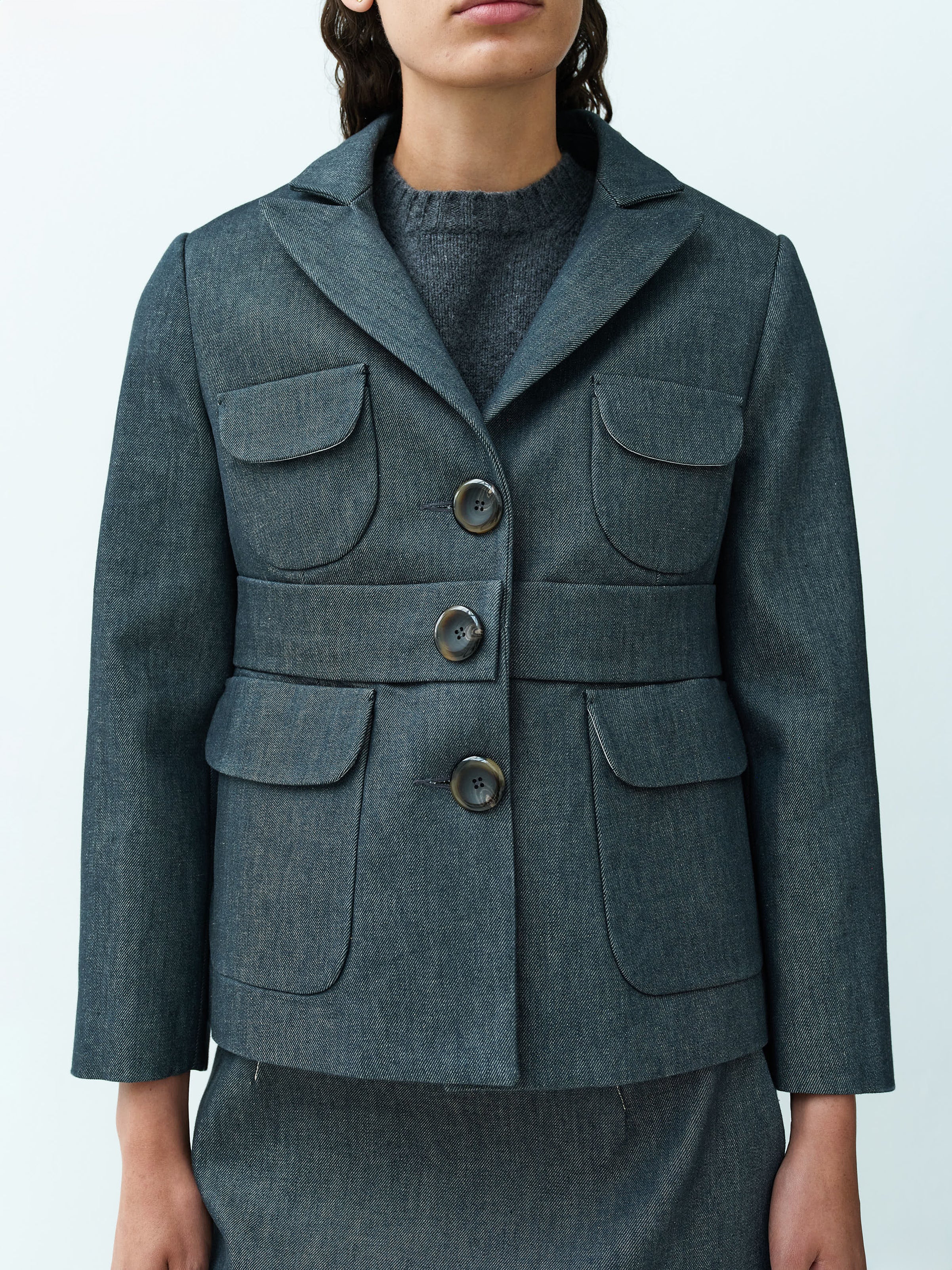 MARK JACKET / INDIGO