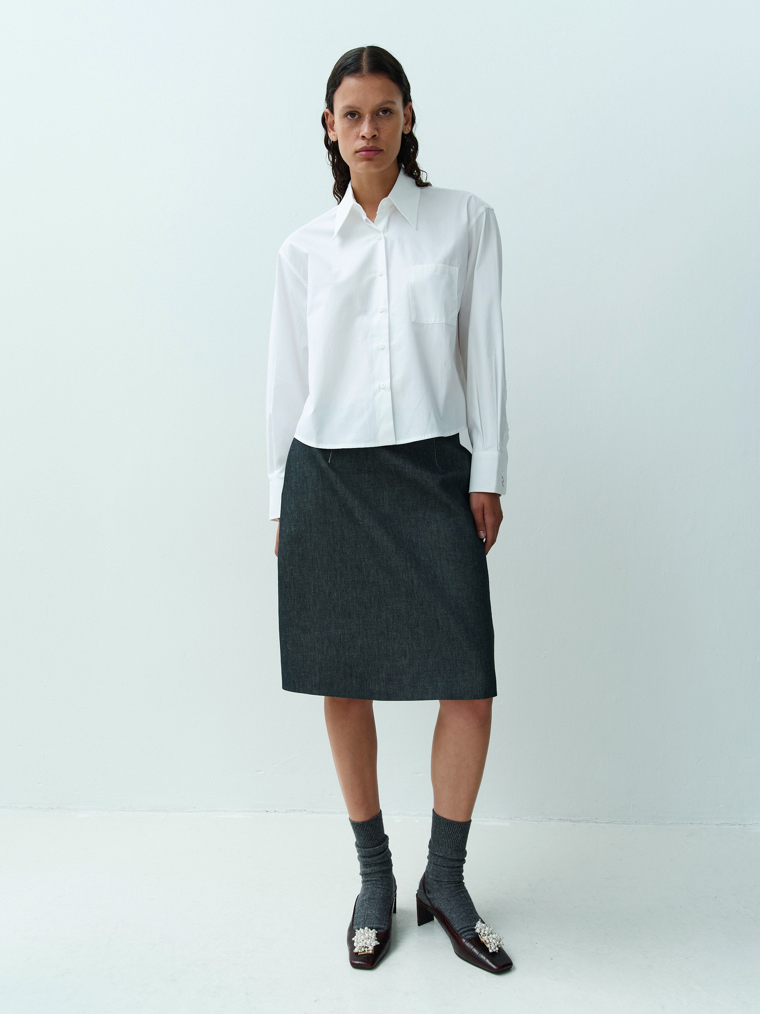 LOU LOU SHIRT / WHITE