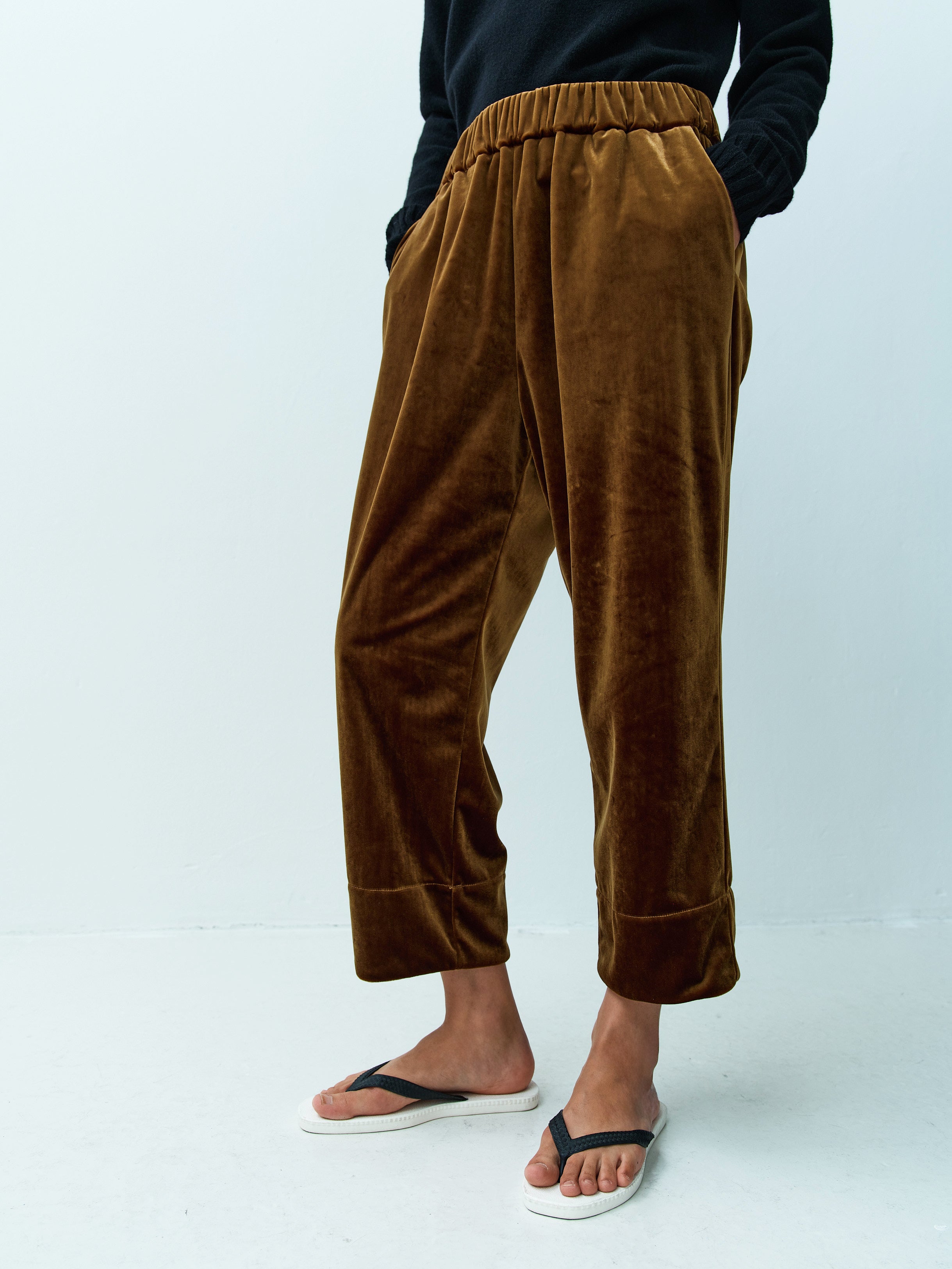 PEPE PANTS VELVET / HAZEL VLVT