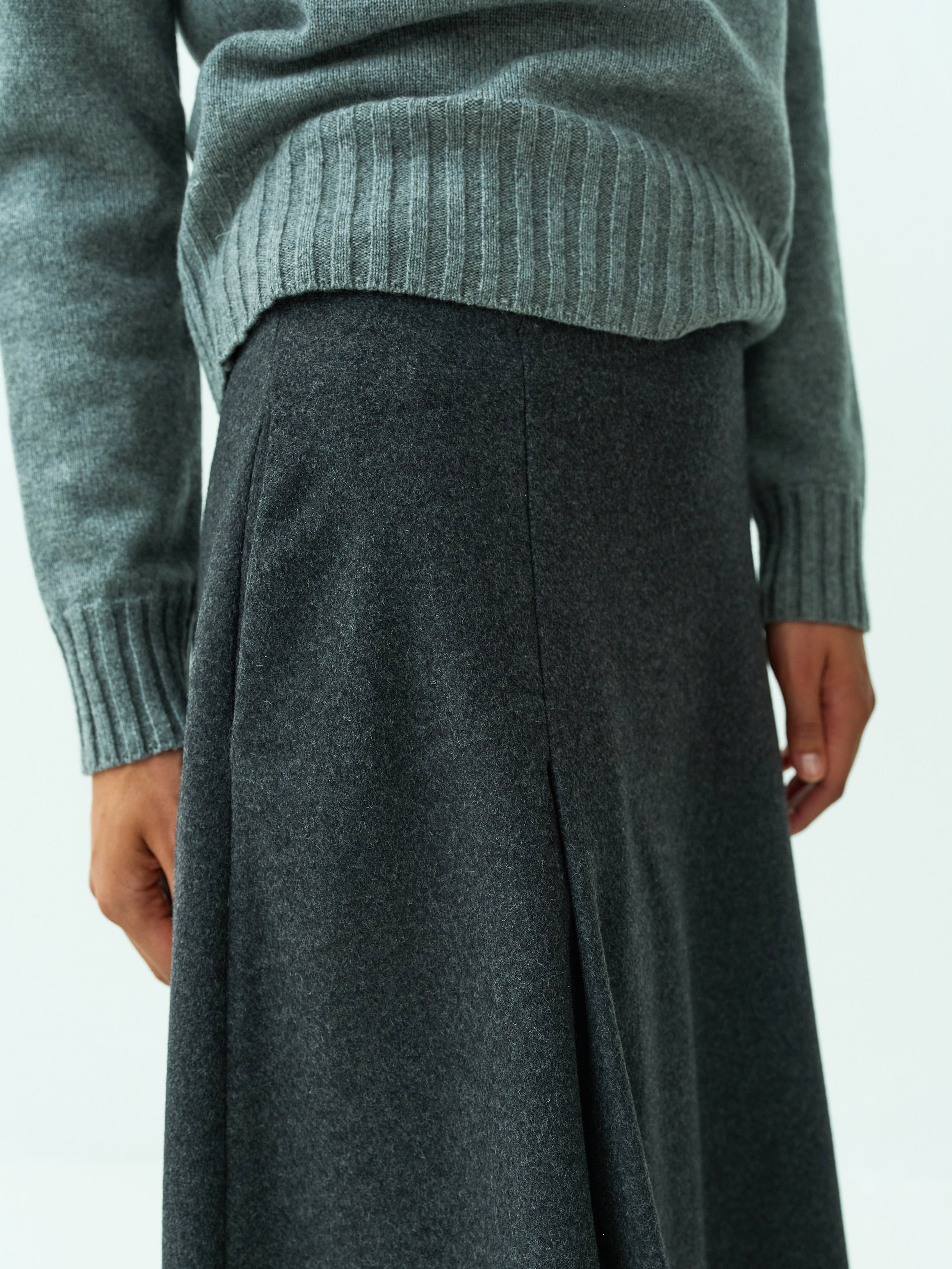 CHLOE SKIRT / GREYISH