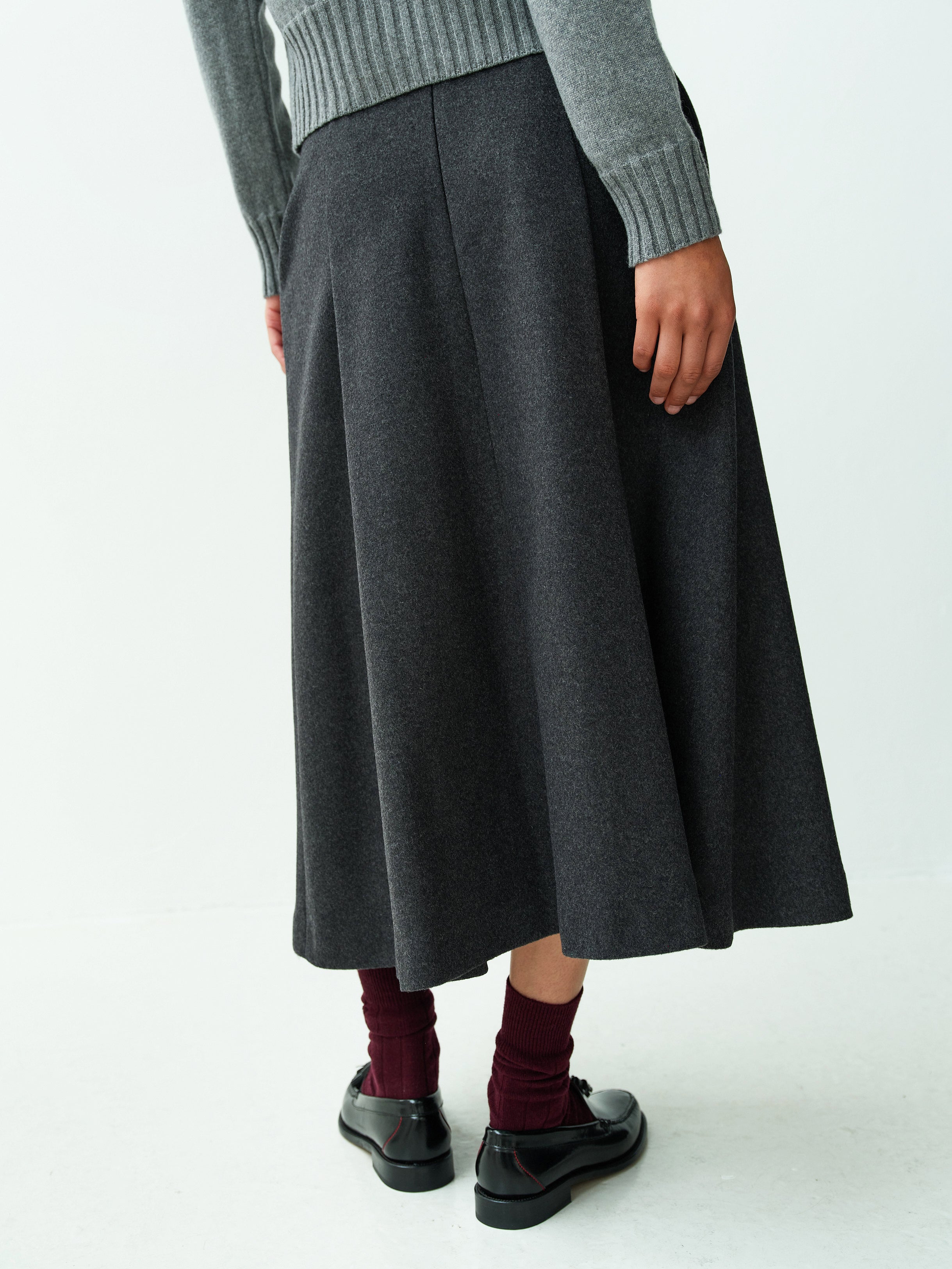 CHLOE SKIRT / GREYISH
