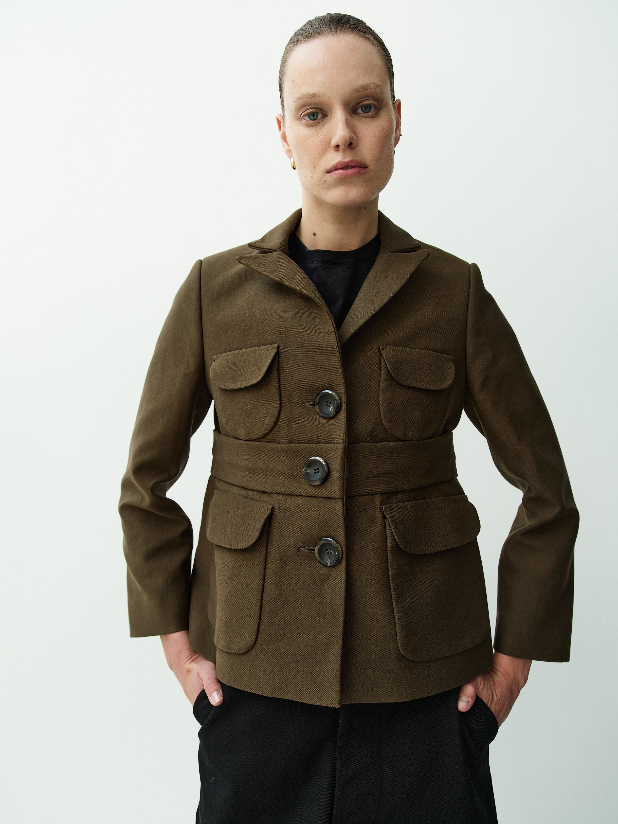 MARK JACKET / KHAKI GREEN