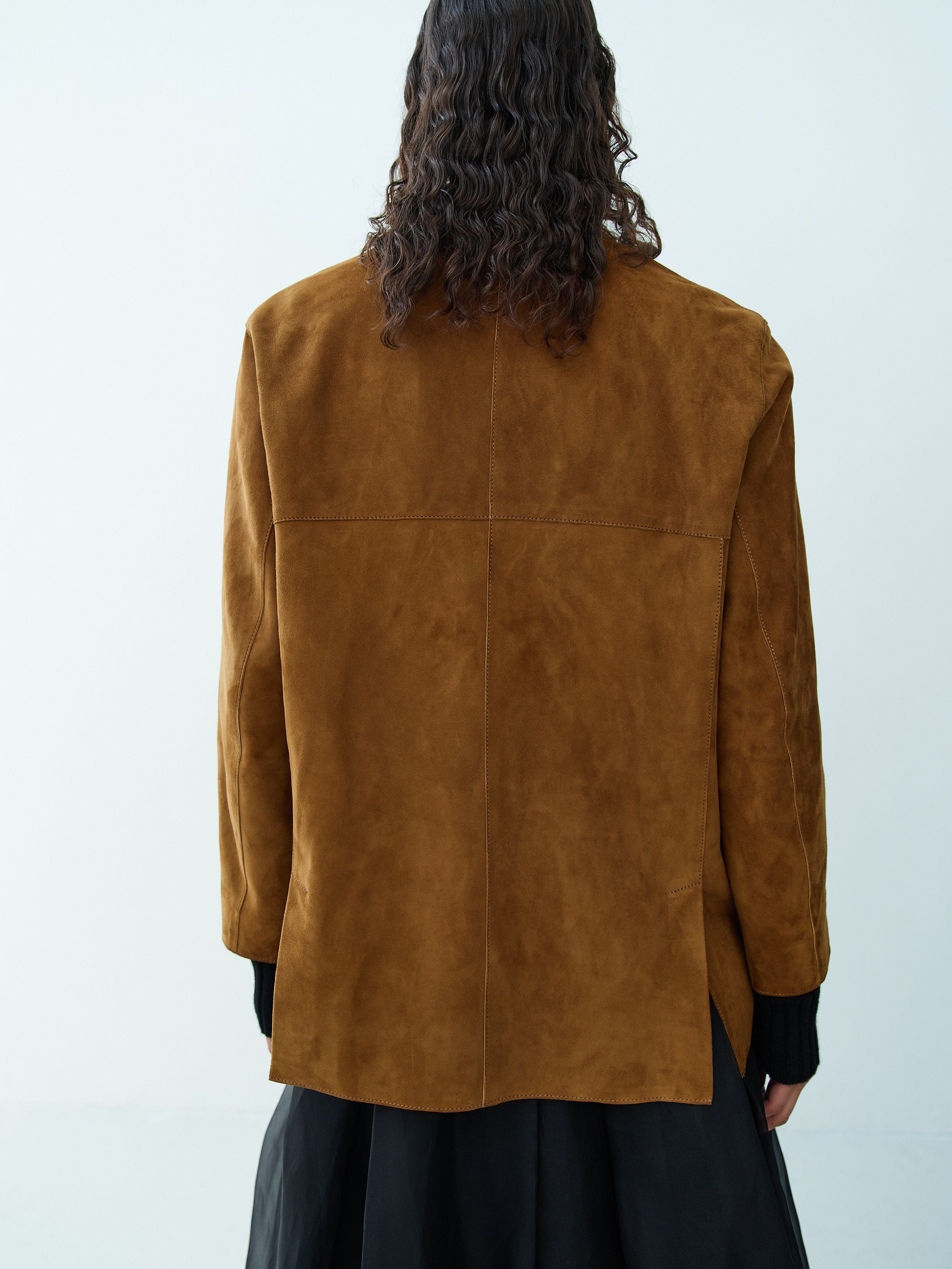 STEVE LEATHER JACKET / GOLD