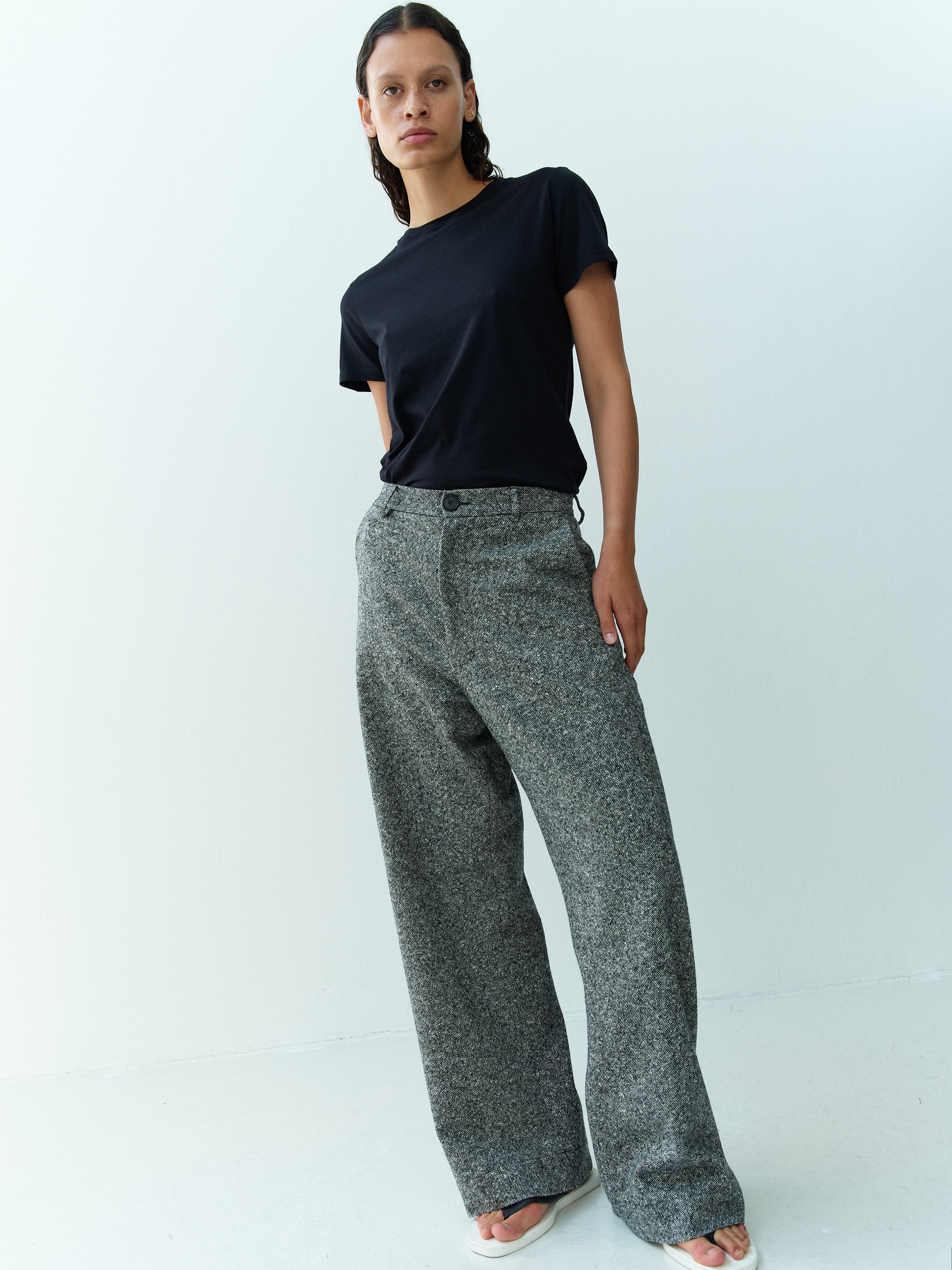 BOWIE  PANTS / SALT N' PEPPER