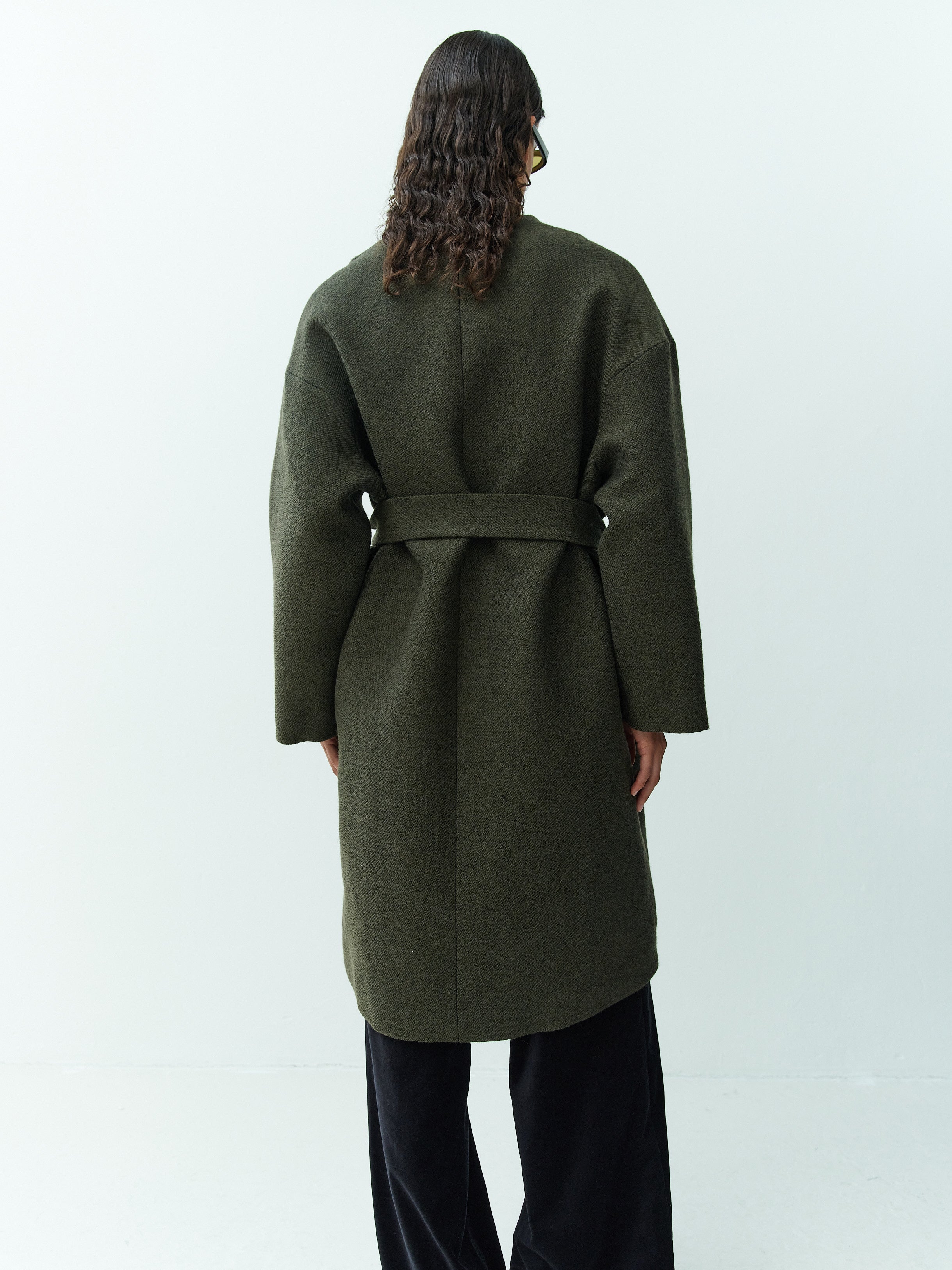TAYLOR COAT / KHAKI GREEN