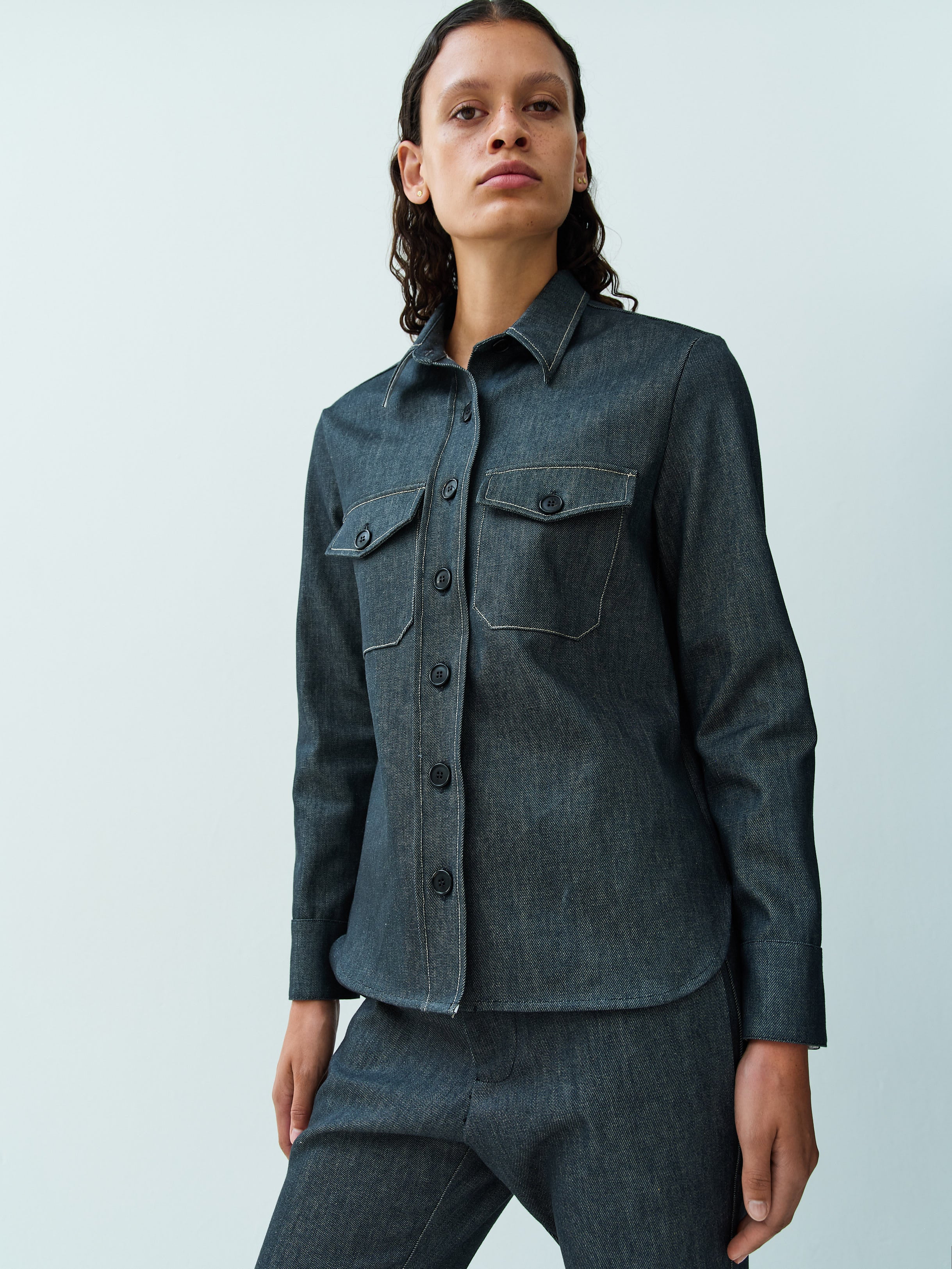 BOB SHIRT / INDIGO