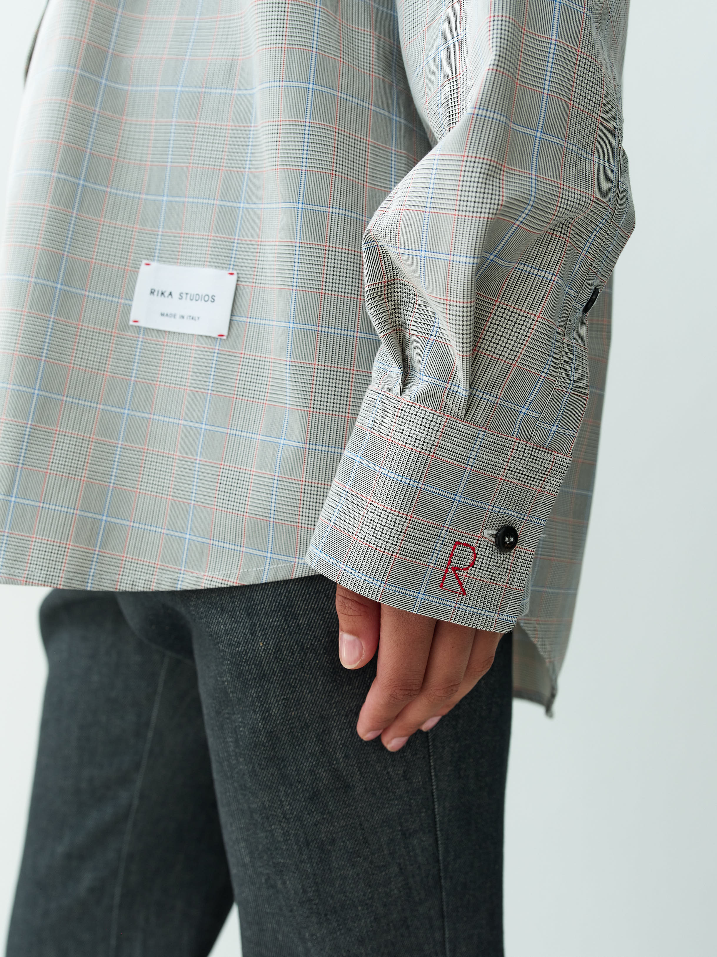 BLAZE SHIRT BOW-TIE / CHECKRED