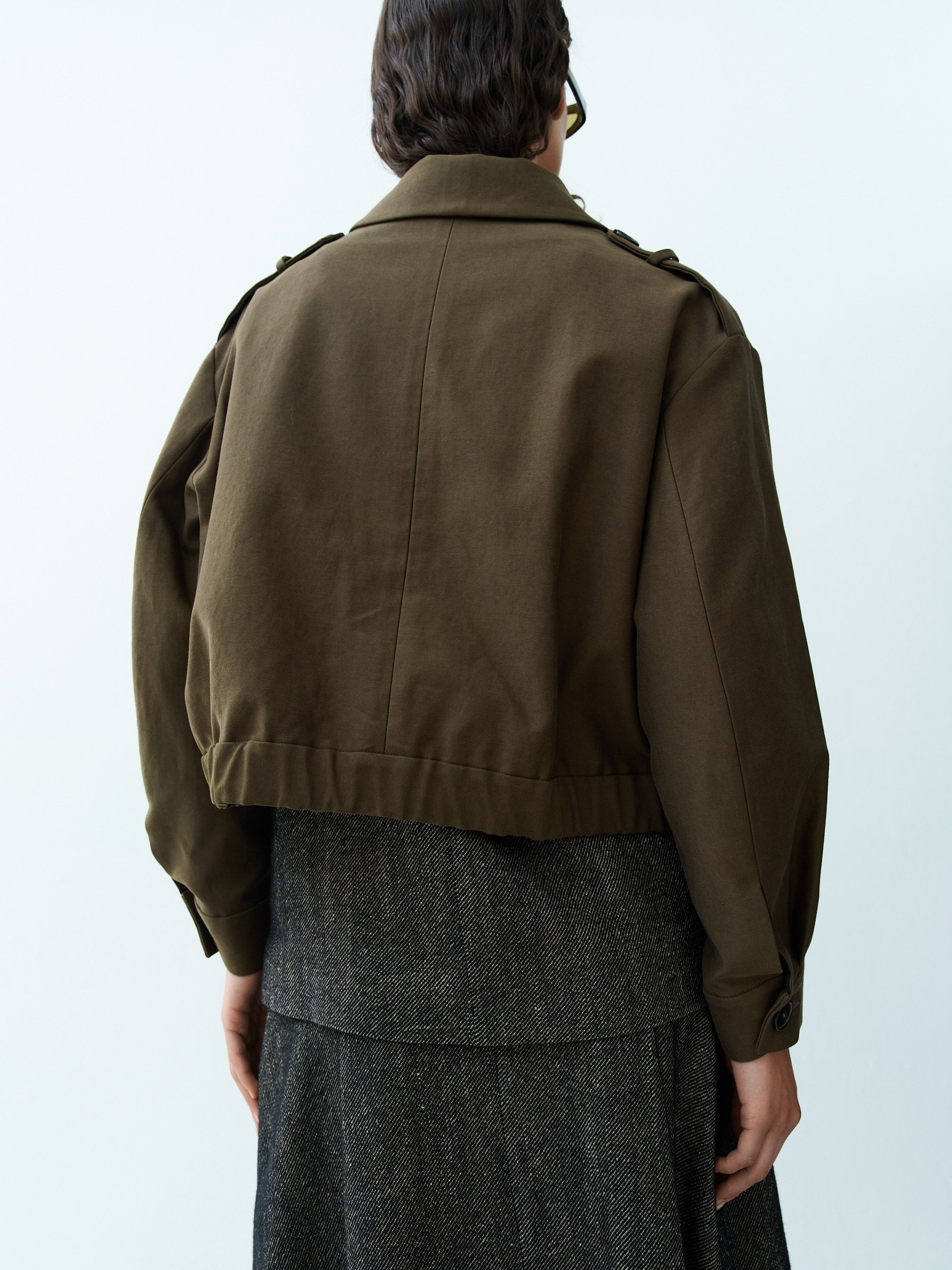 BOMBER JACKET / KHAKI GREEN