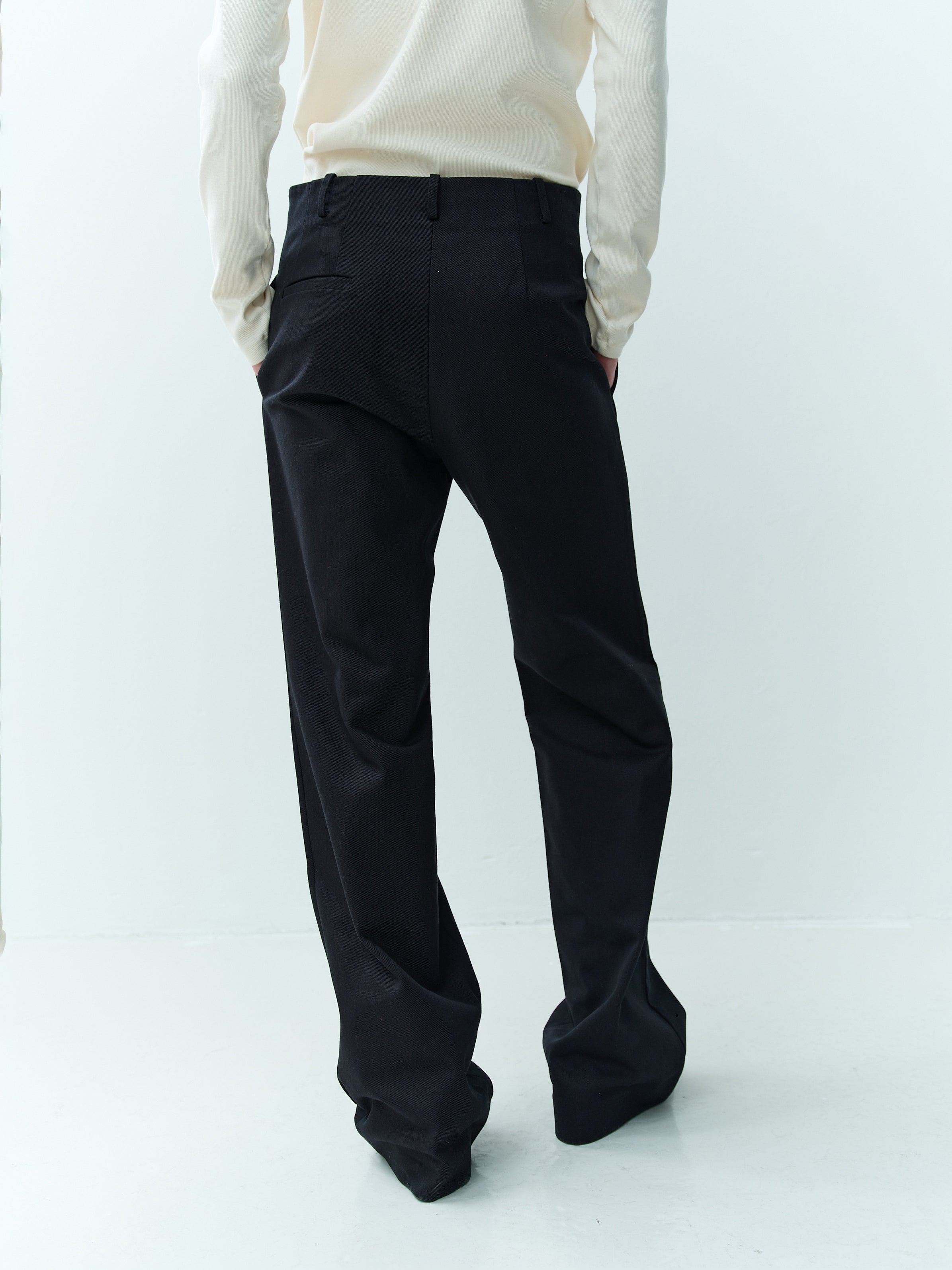 ALICE PANTS / BLACK TWILL