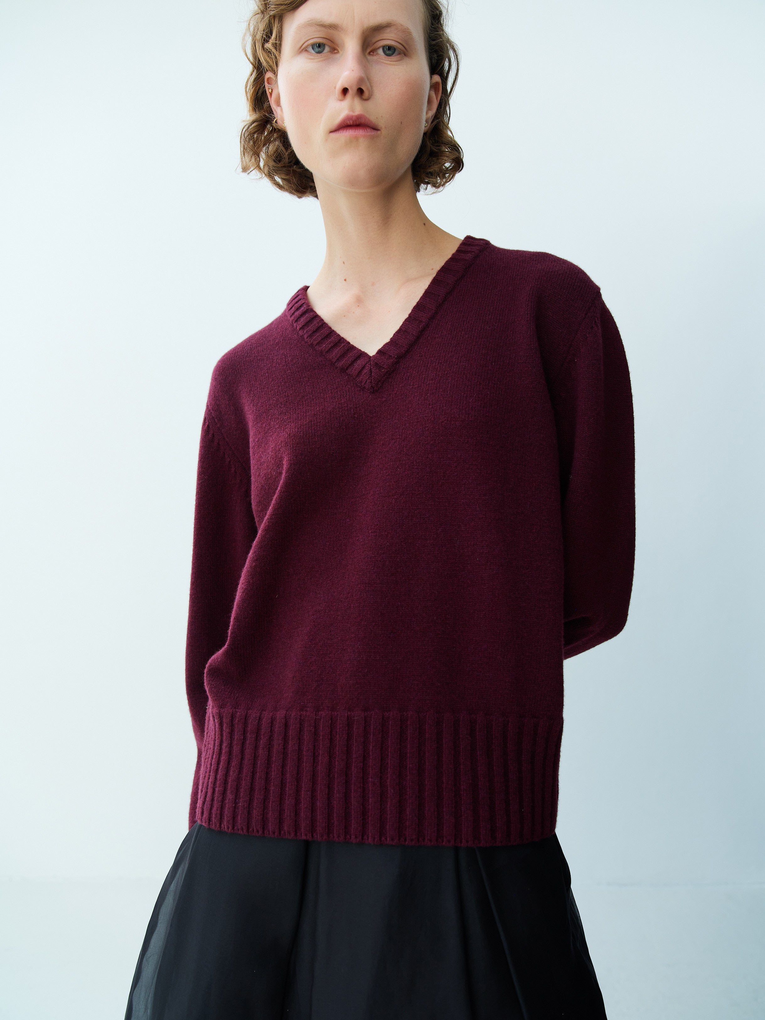 LOUISA JUMPER / GLASS OF WINE