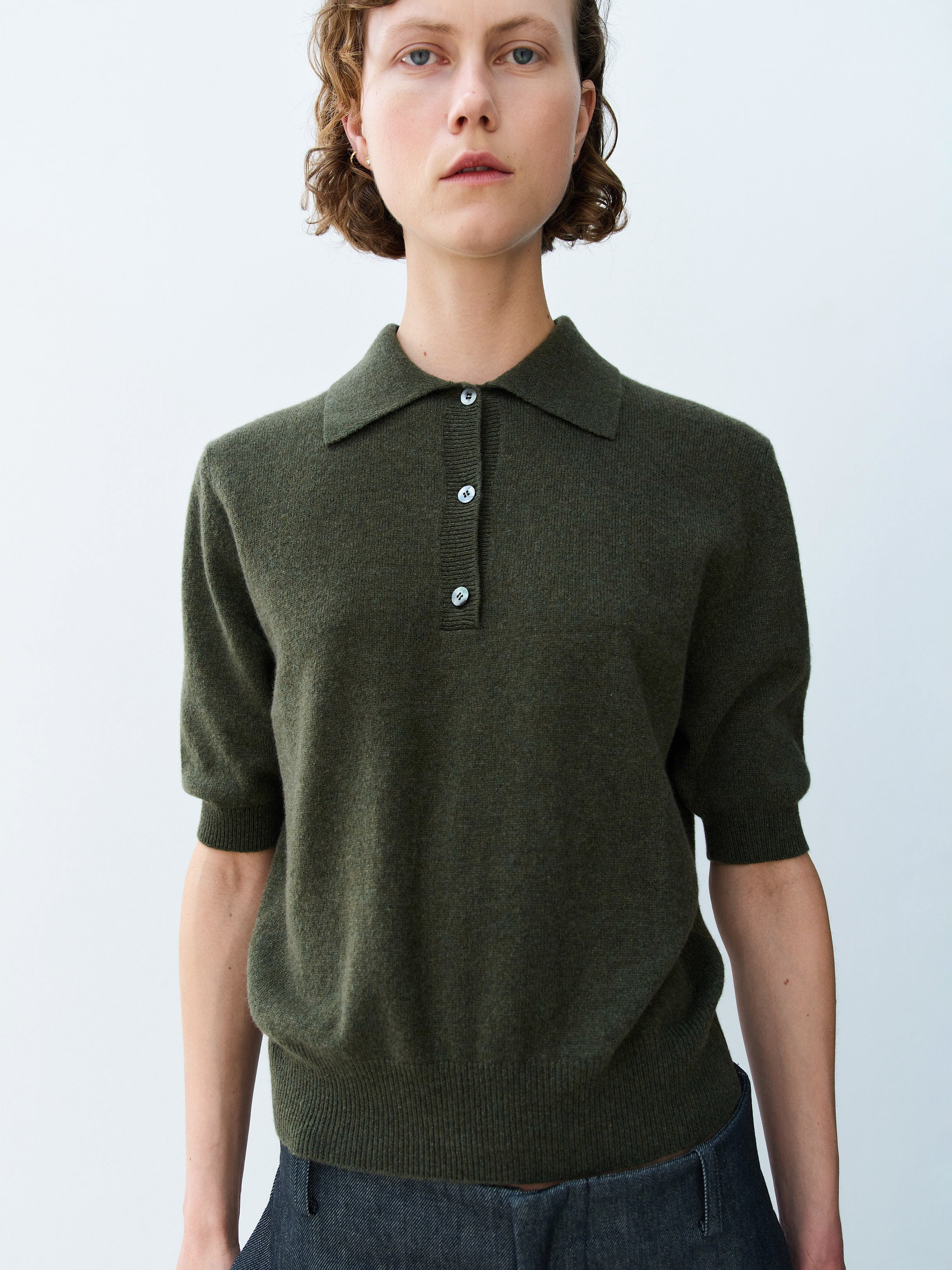 SPRING POLO / GREEN THEE