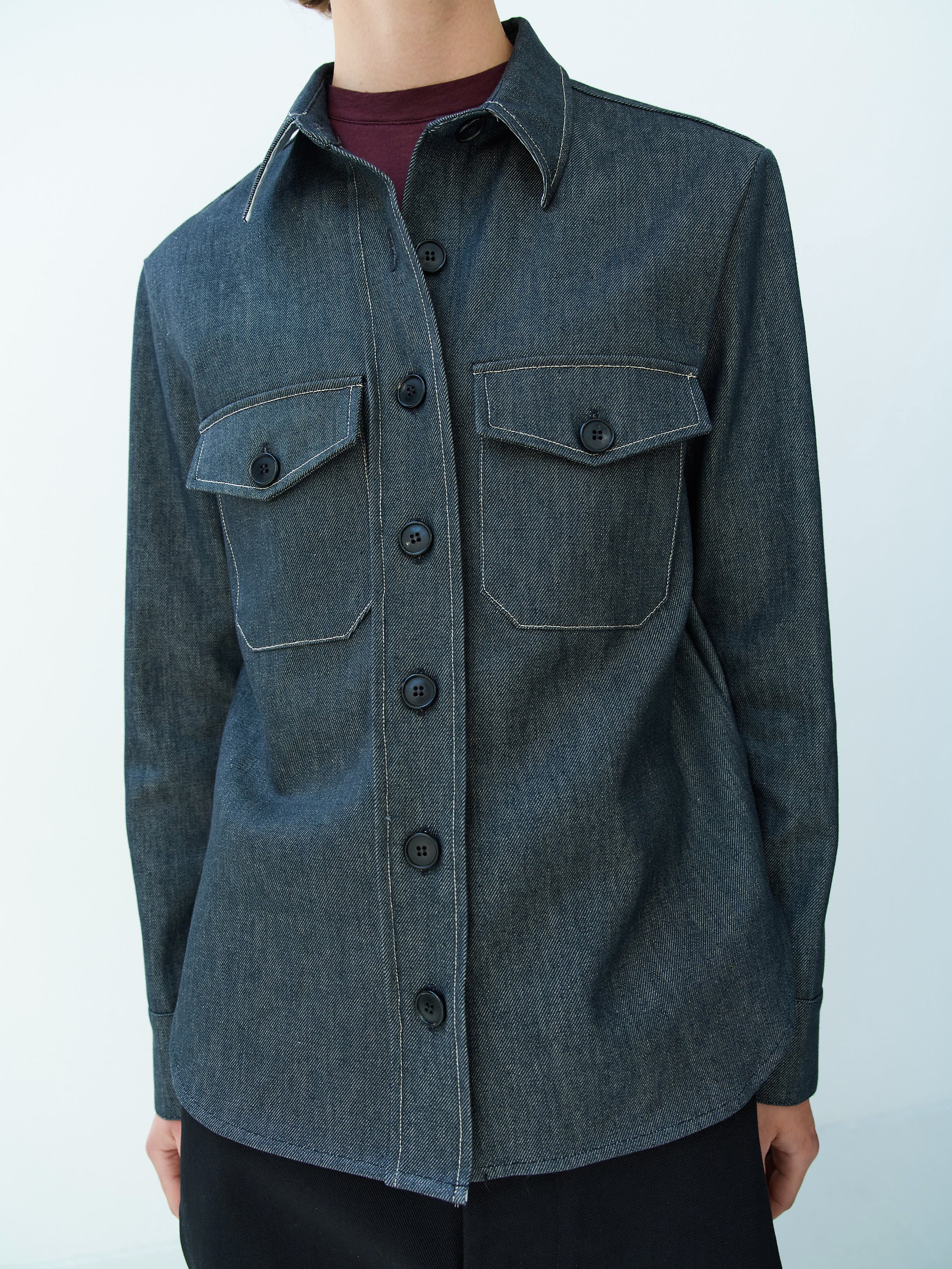 BOB SHIRT / INDIGO