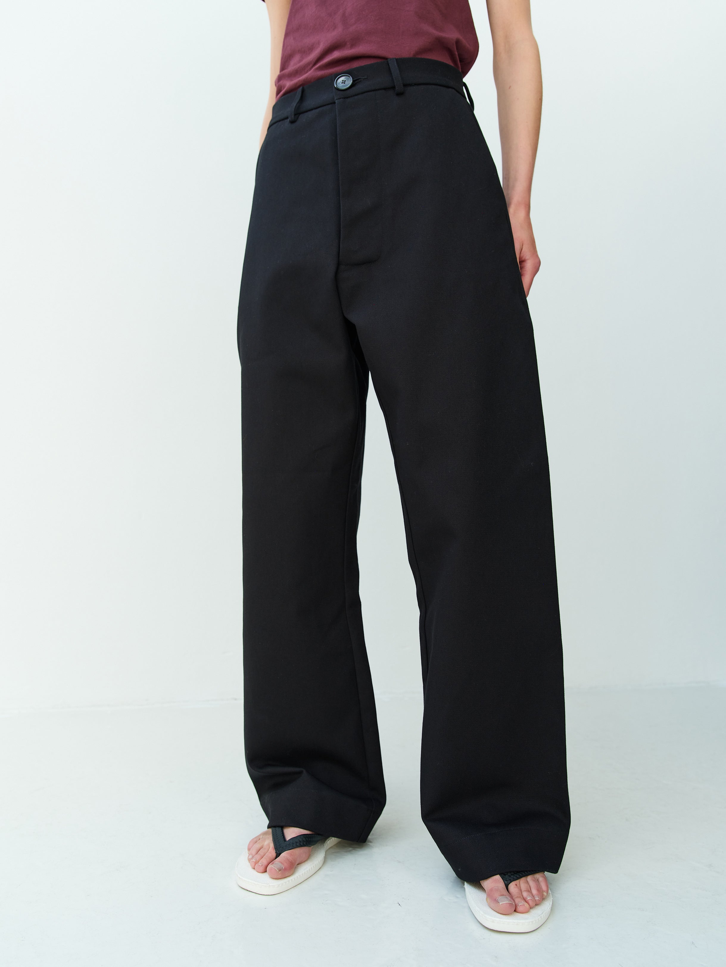 ROWAN PANTS / BLACK TWILL