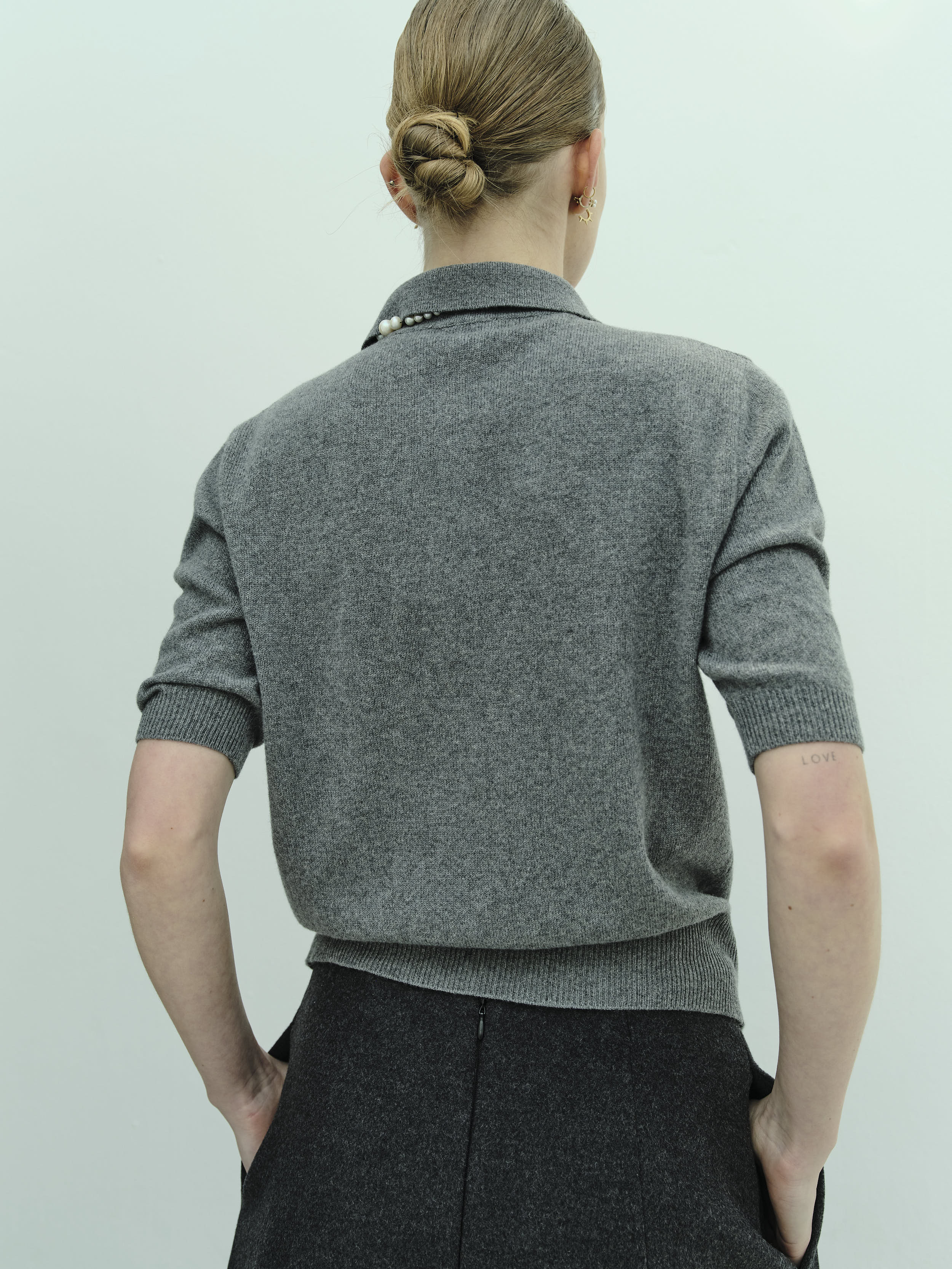 SPRING POLO / GREYISH