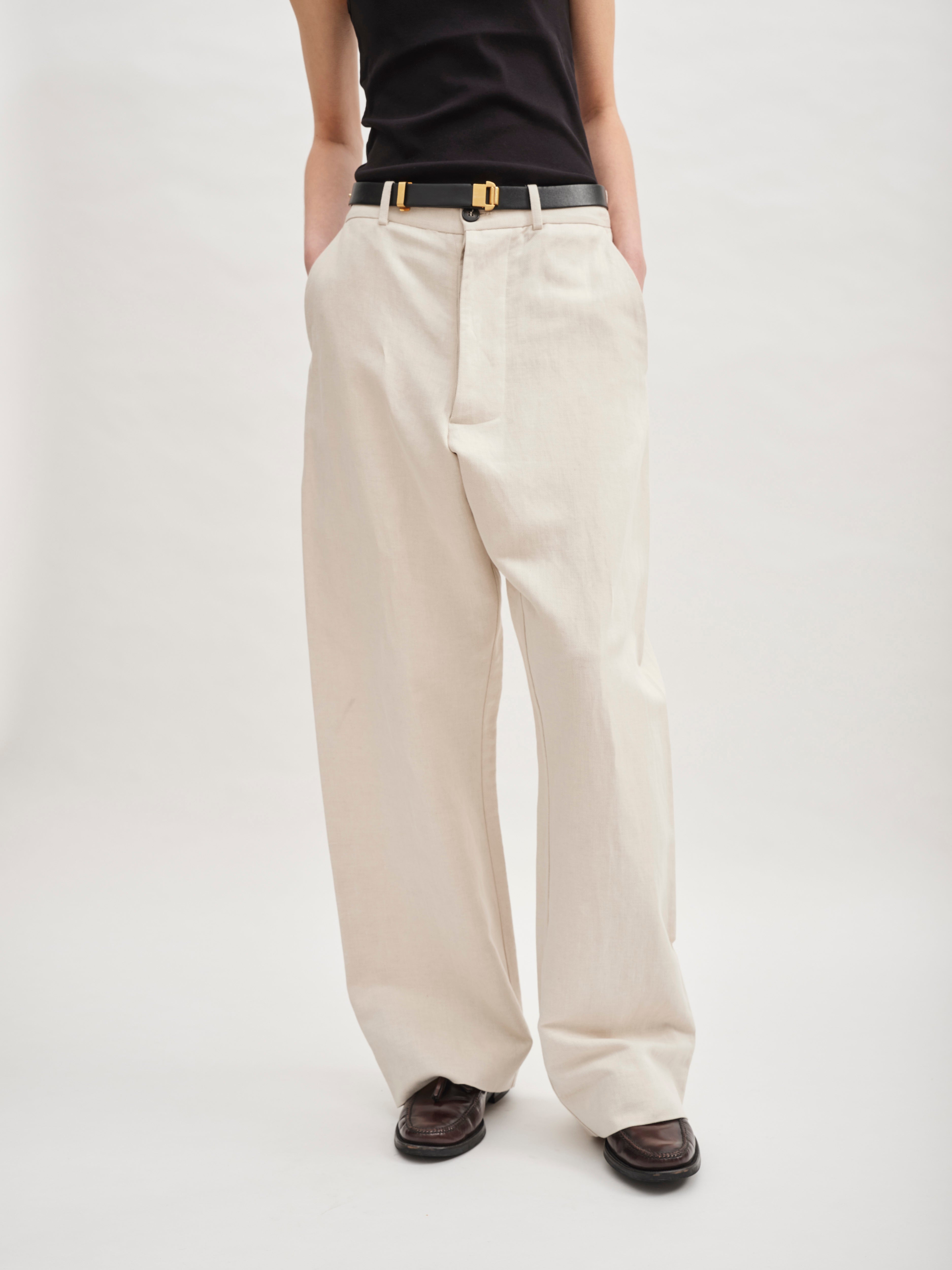 ROWAN PANTS / NATURAL