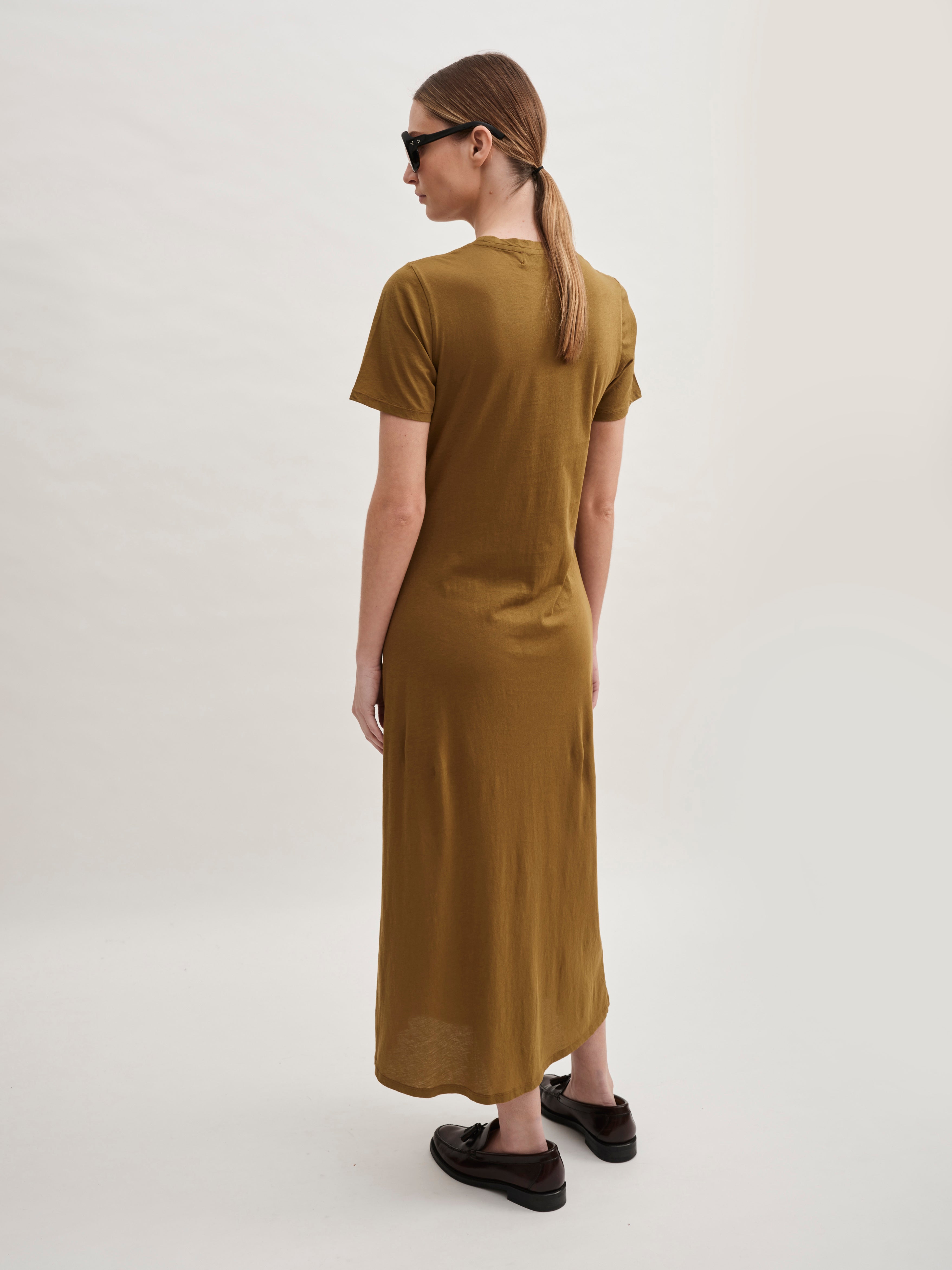 VANESSA TEE DRESS / BUTTERNUT