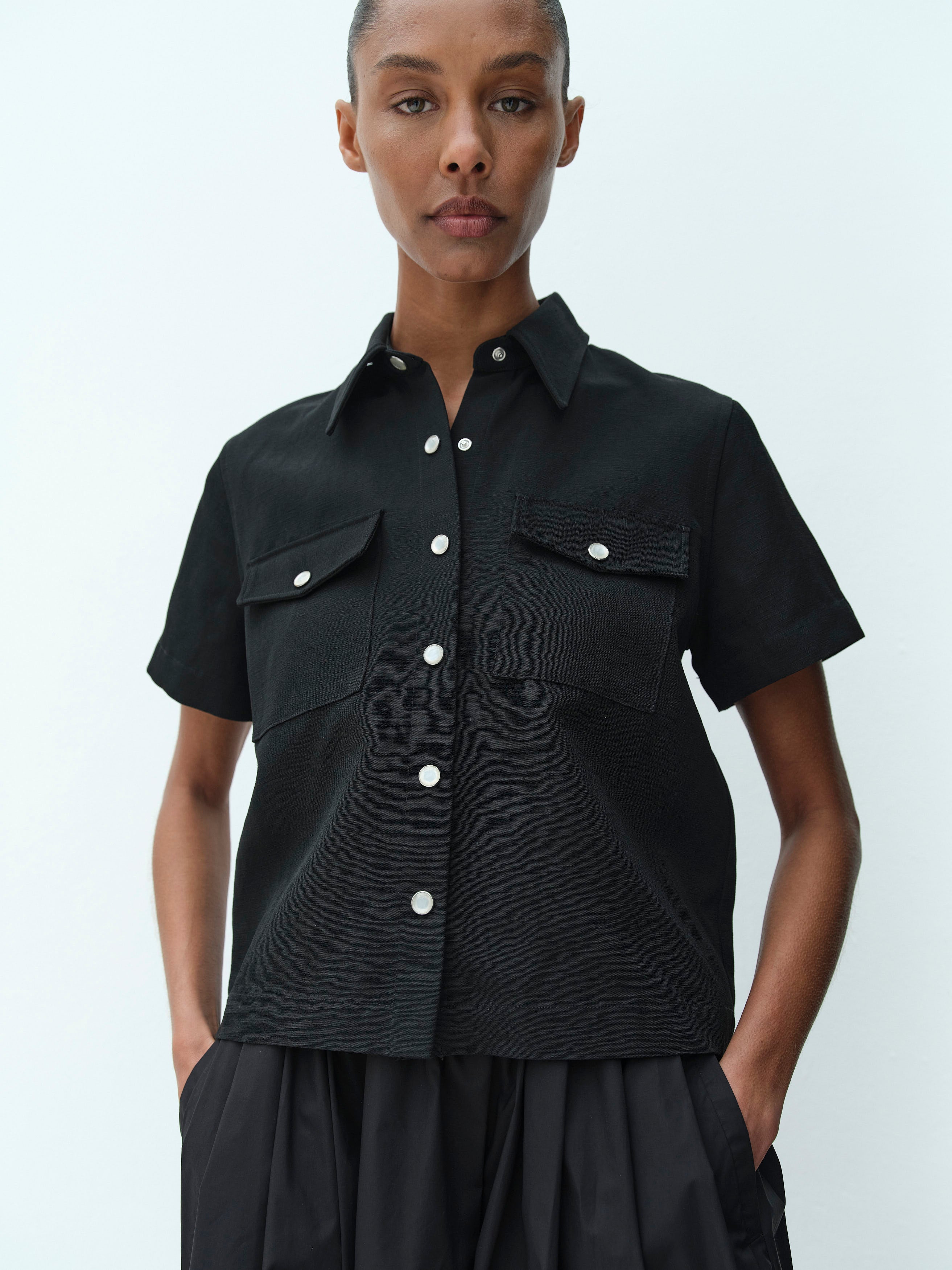 KNOX SHIRT / BLACK