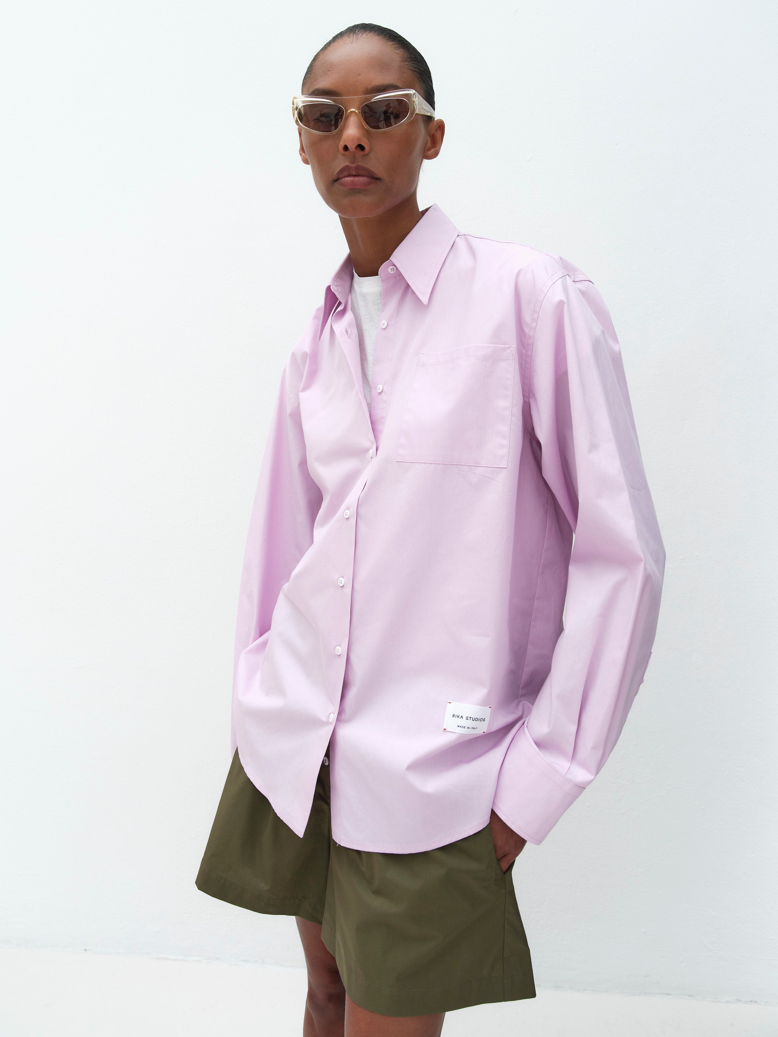BLAZE SHIRT / DUSTY PINK