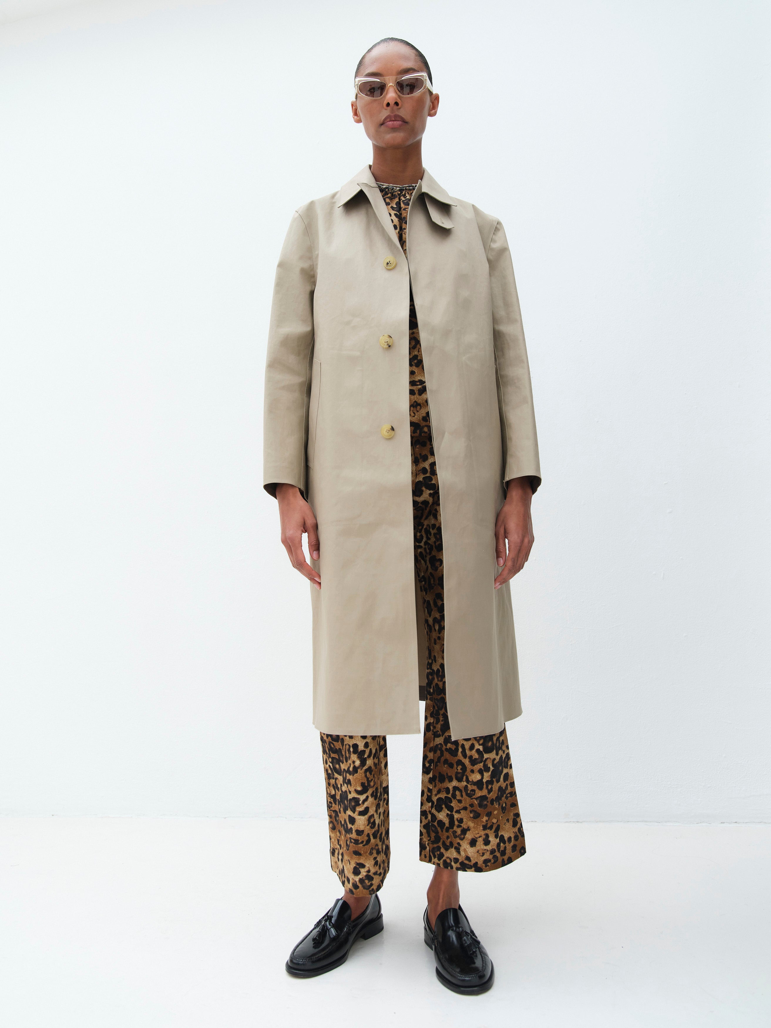 RIKA STUDIOS X MACKINTOSH, PARK AVENUE COAT / FAWN