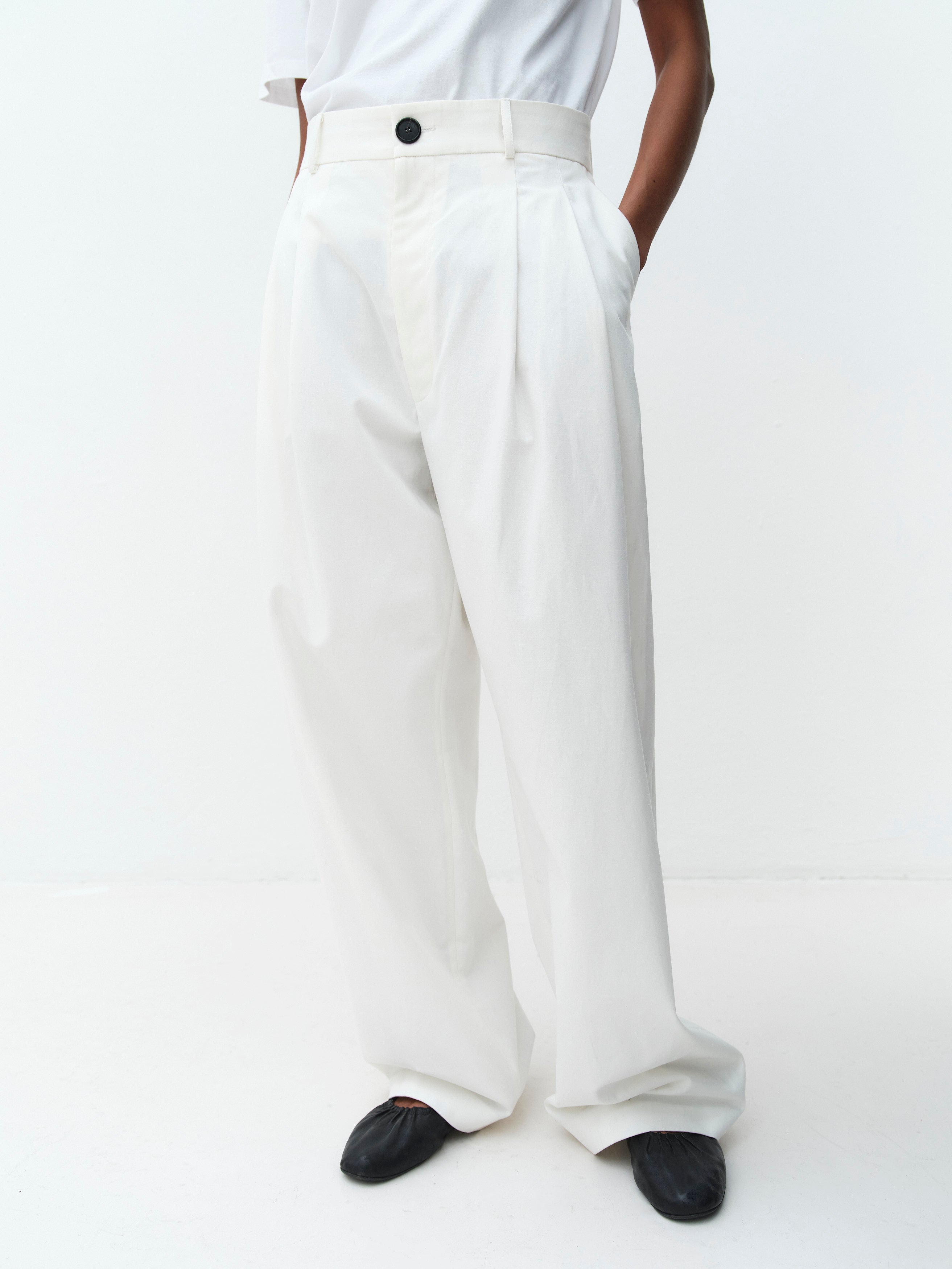 DIANE PANTS / WHITE