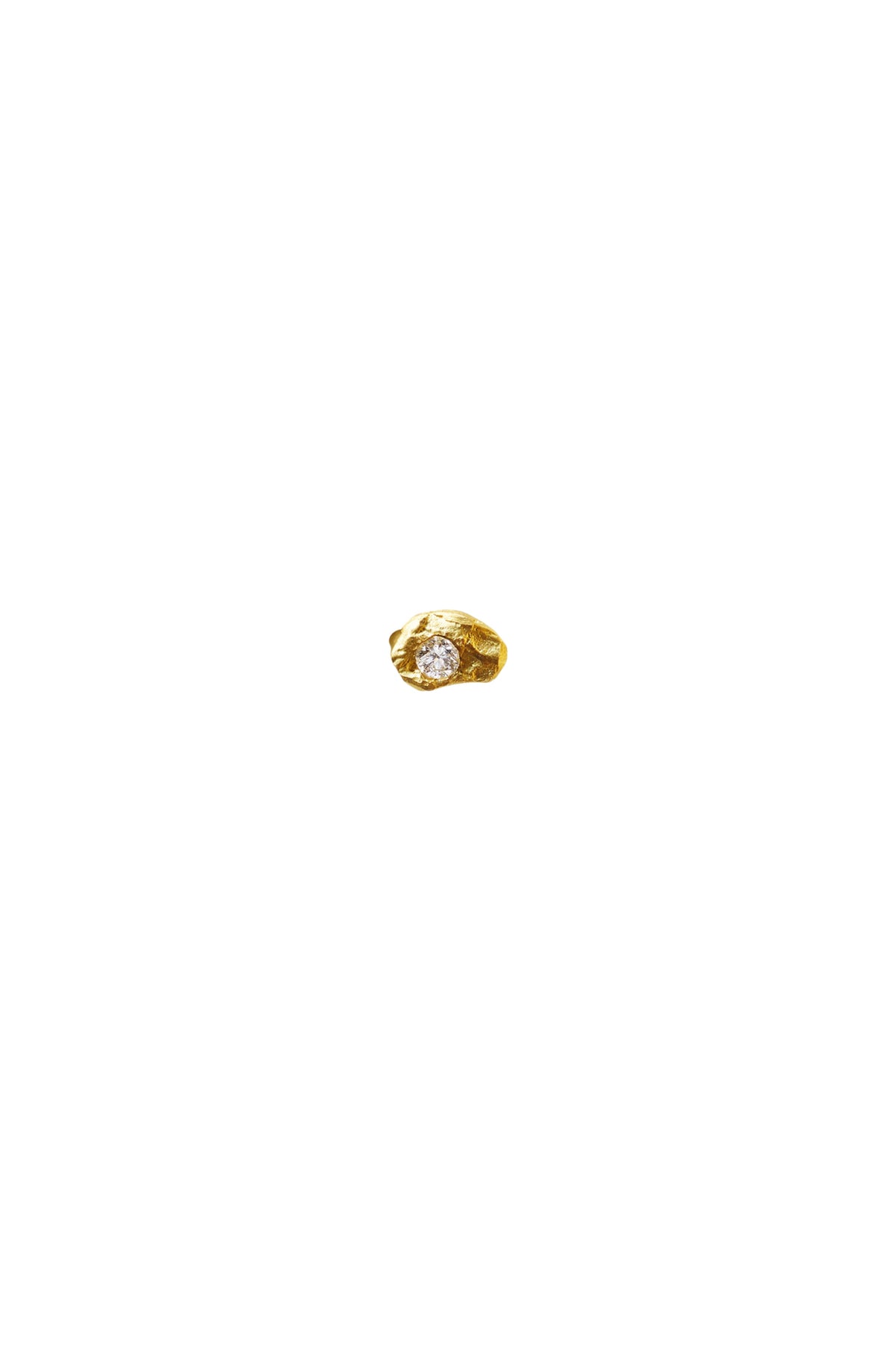 ELHANATI SOLITAIRE / IMAN 0,02 EARRING