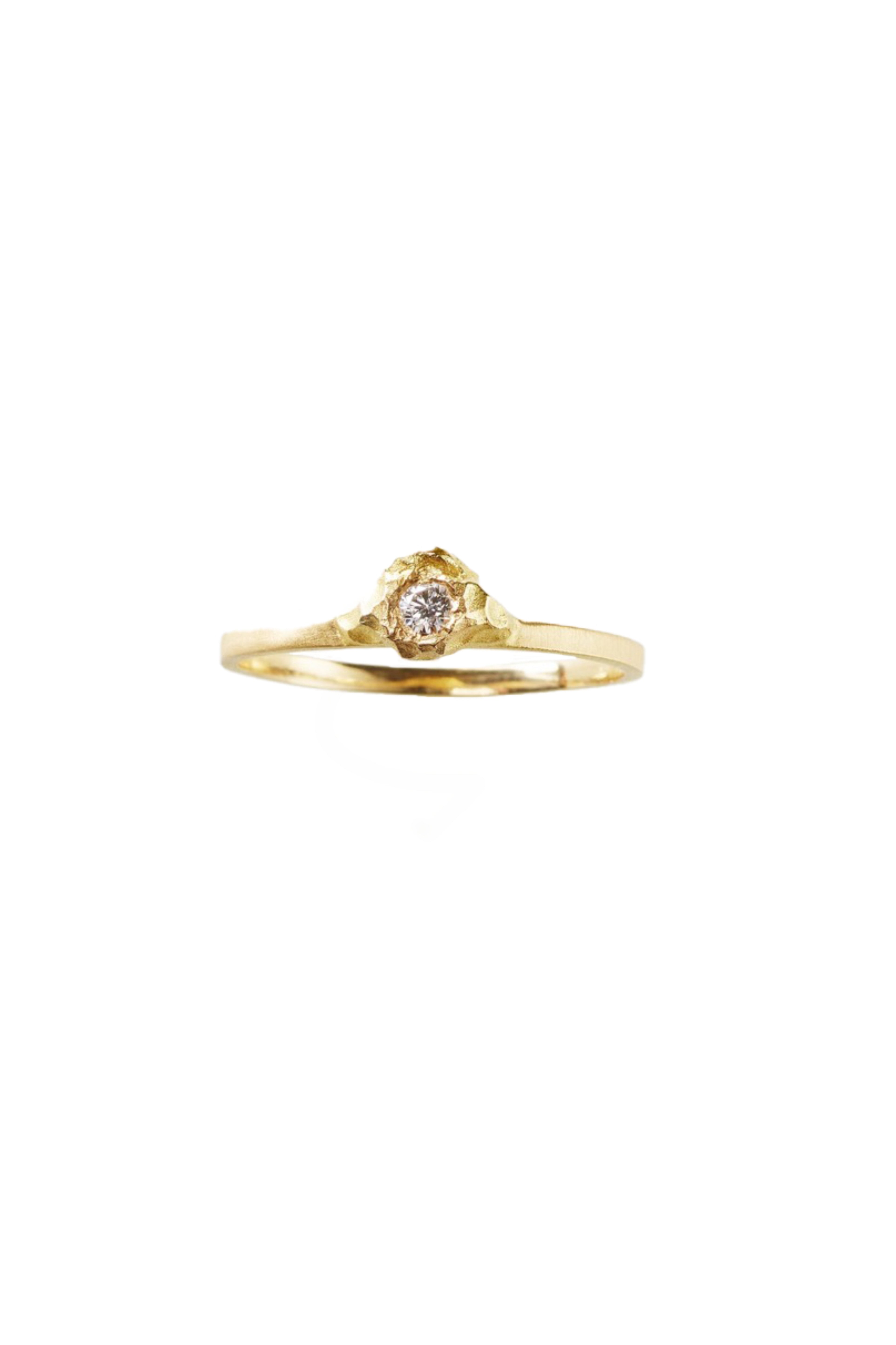 ELHANATI, IMAN PETITE DIMOND RING 0,05CT