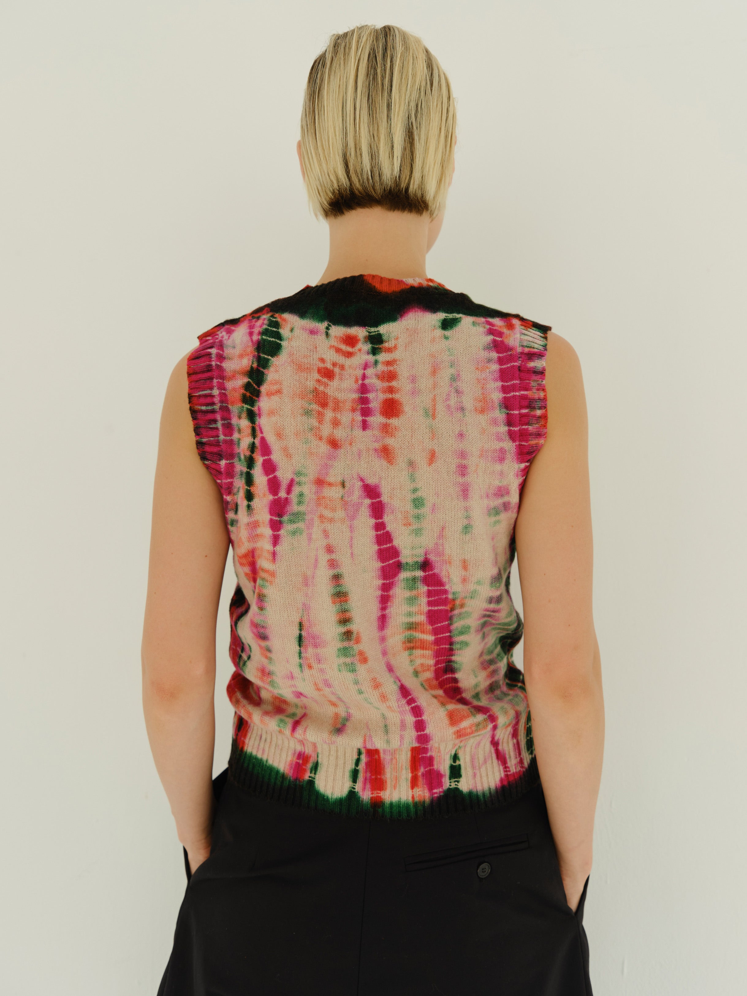 SPENCER VEST / TIE DYE