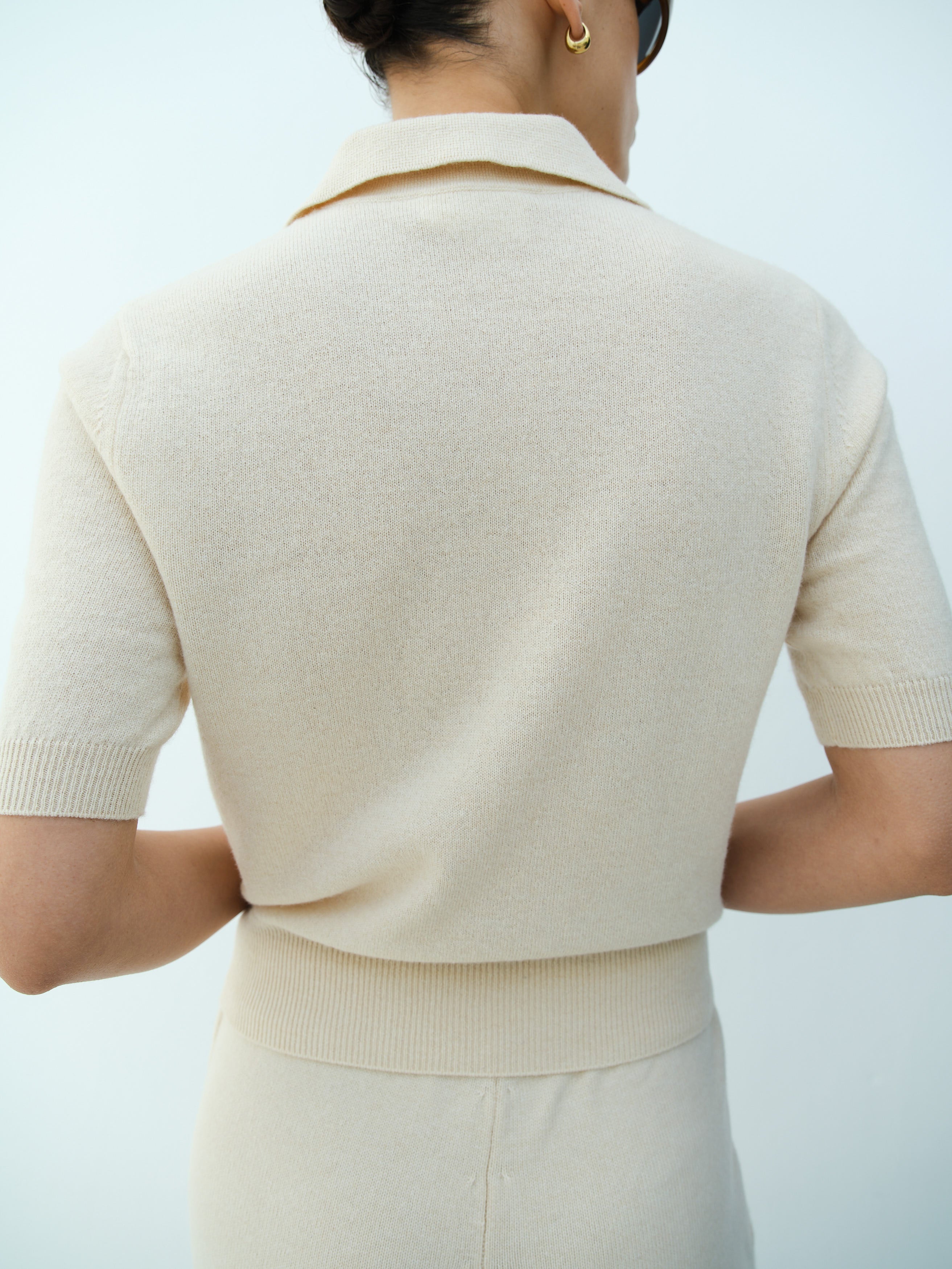 SPRING POLO / NATURAL