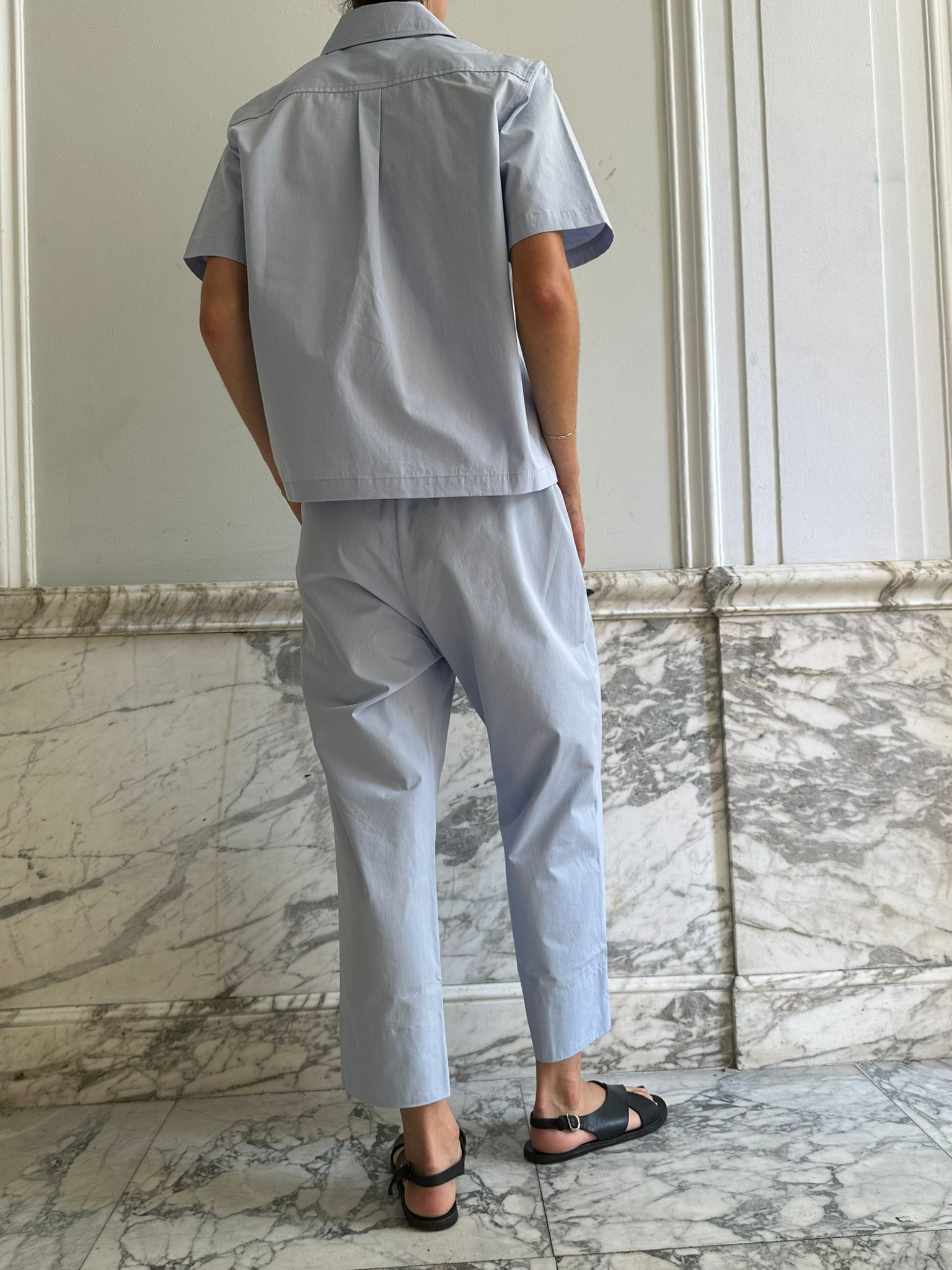 LAURENT SHIRT / MISTY BLUE