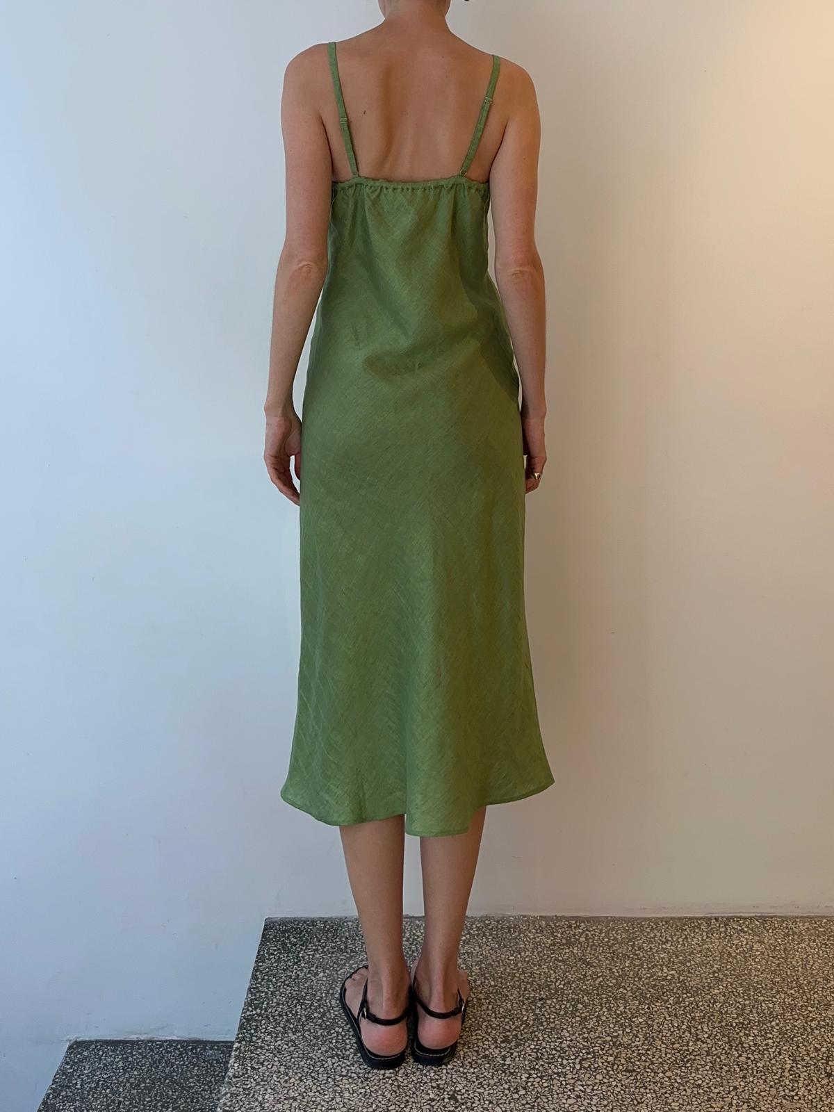 CLEOPATRA DRESS / COOL GREEN