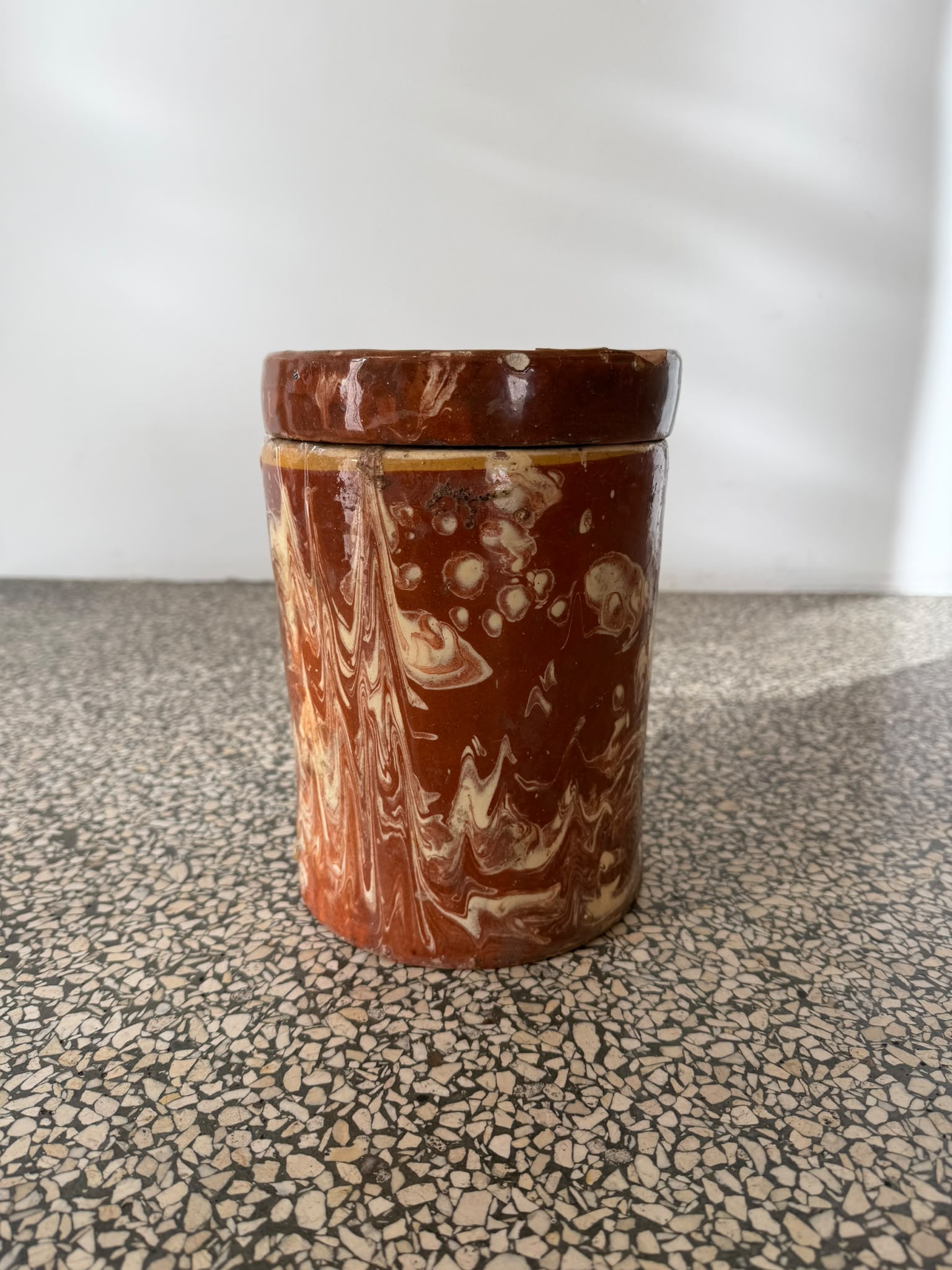 PUGLIA JAR  / SMALL iI BROWN