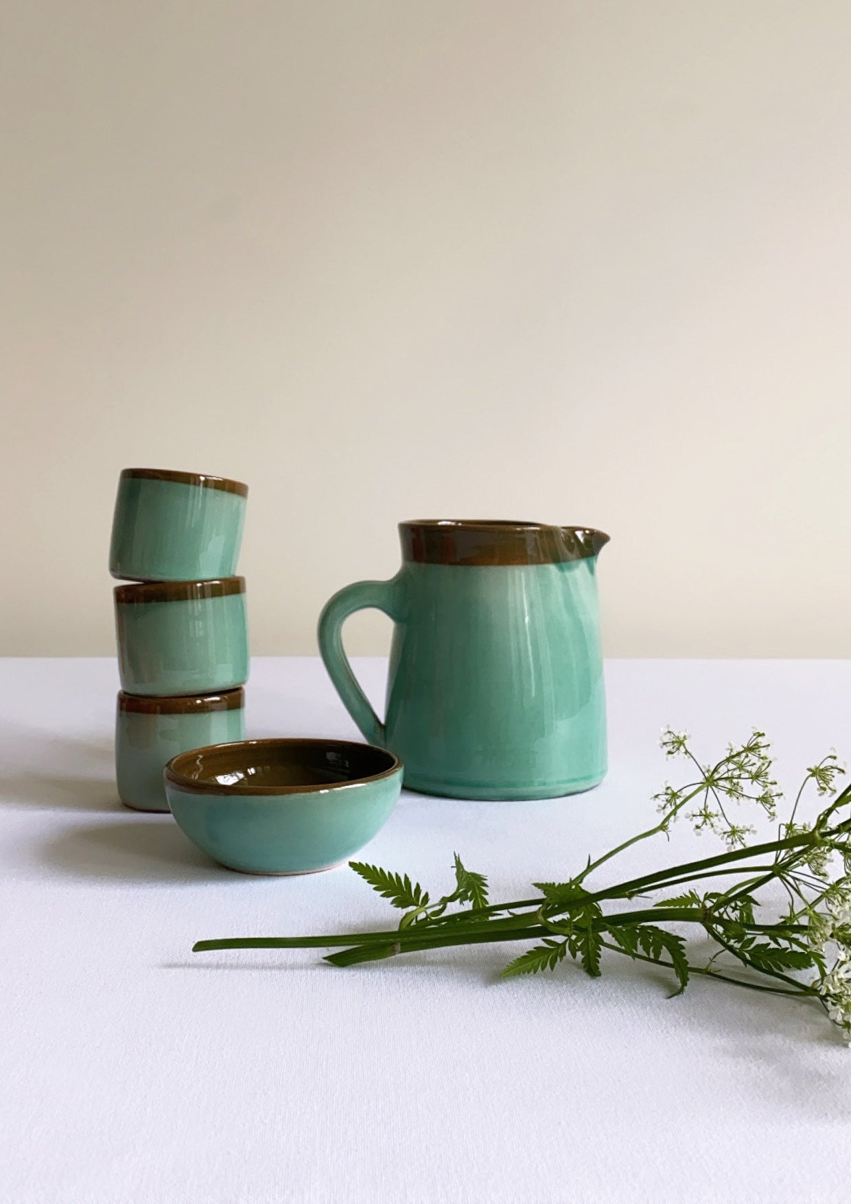 JUG SET SMALL / SEA GREEN