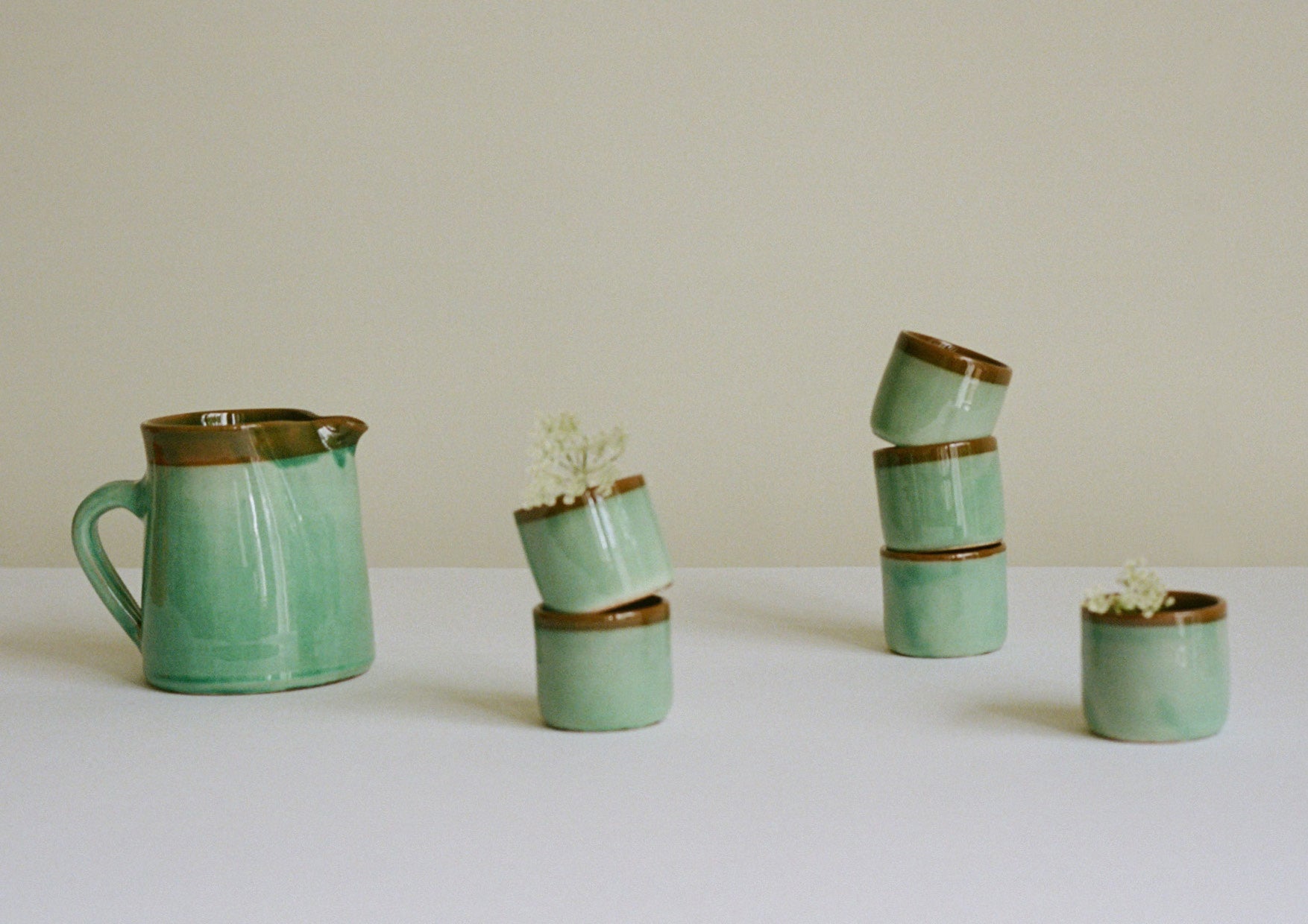 JUG SET SMALL / SEA GREEN