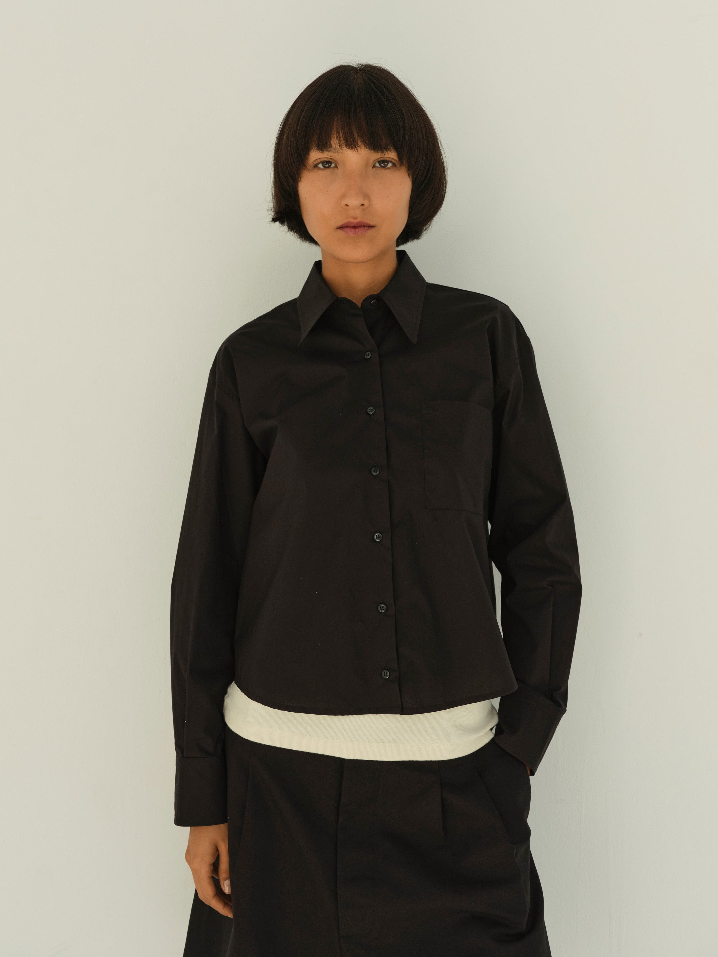 LOU LOU SHIRT / BLACK