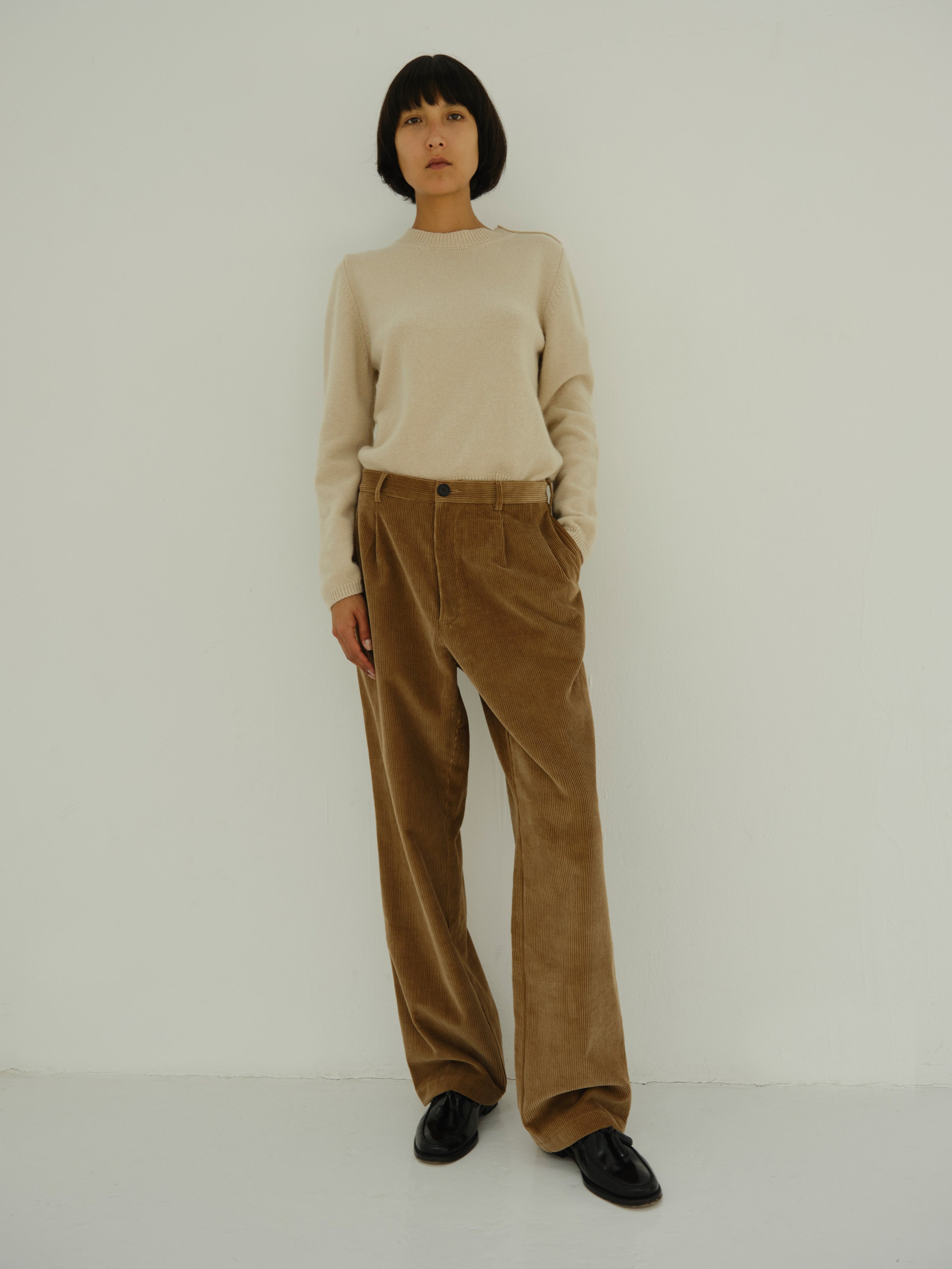 POLO PANTS / CARAMEL