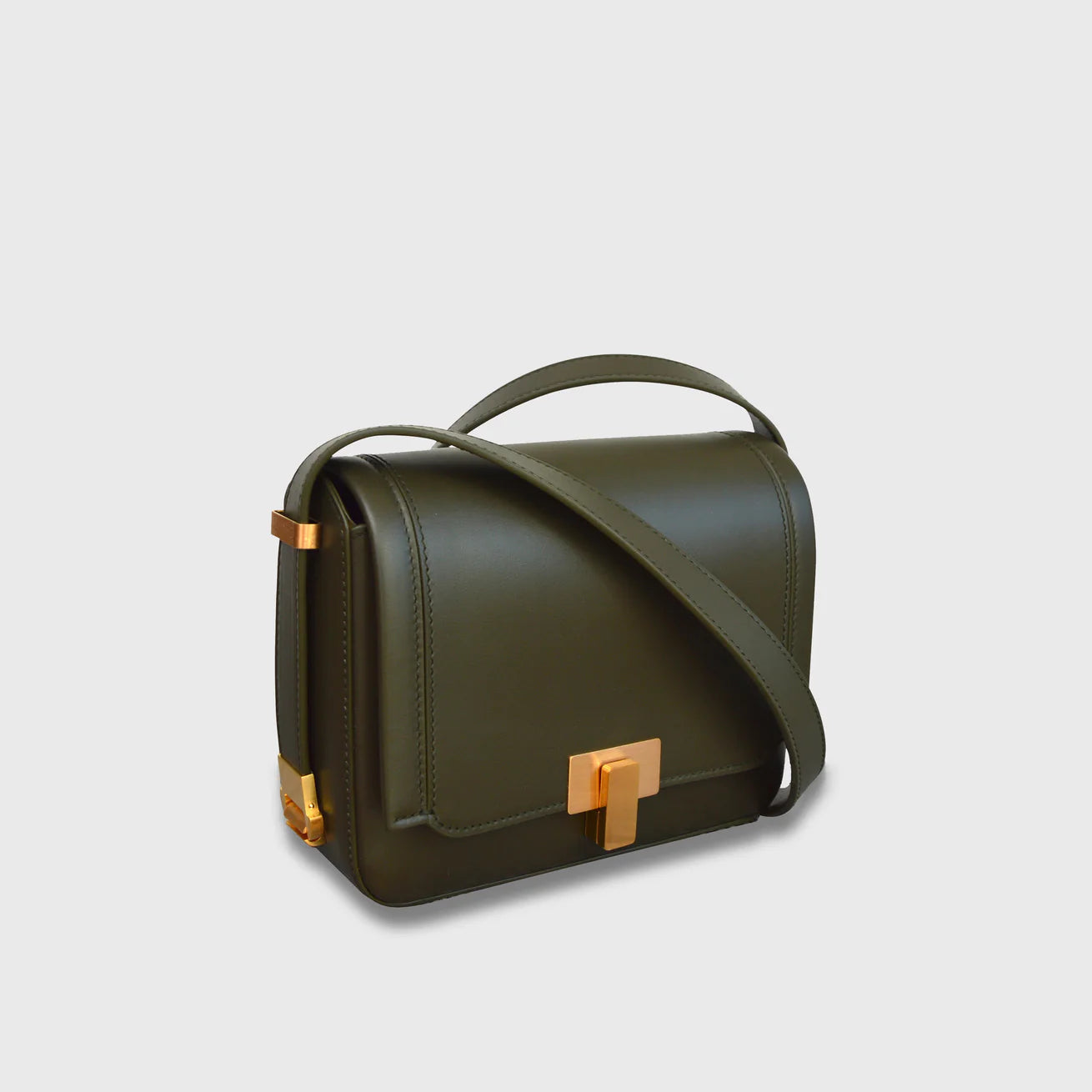 SUSAN SZATMARY, MINI PALAIS ROYAL / OLIVE-GOLD