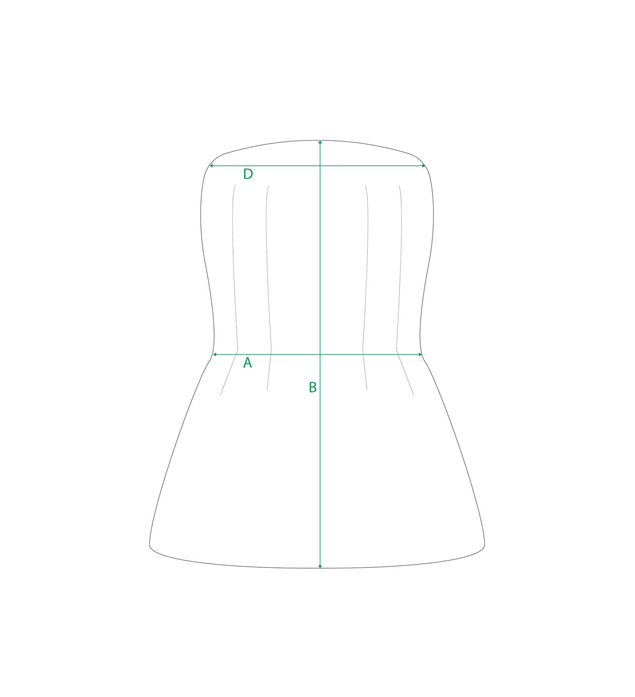 Size guide for Top Group 1
