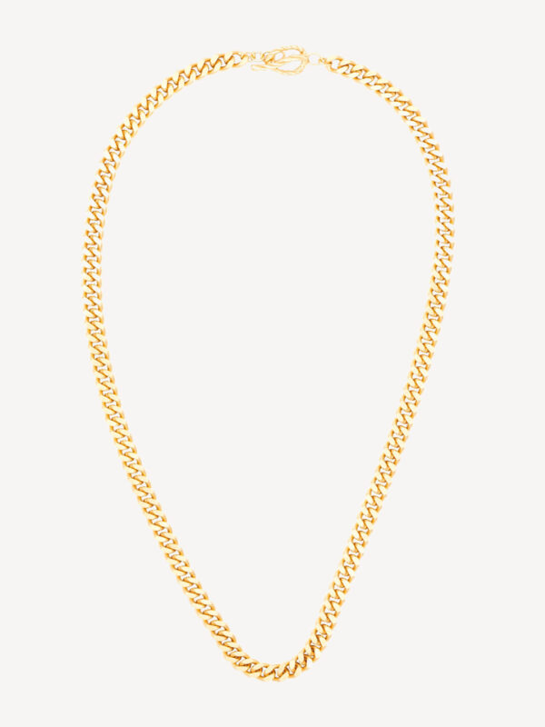 Elhanati Necklace goldplated called X