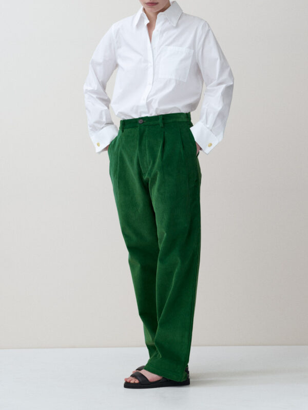 Rika Studios Elhanati Orit Shirt Polo Pants Basil SS22