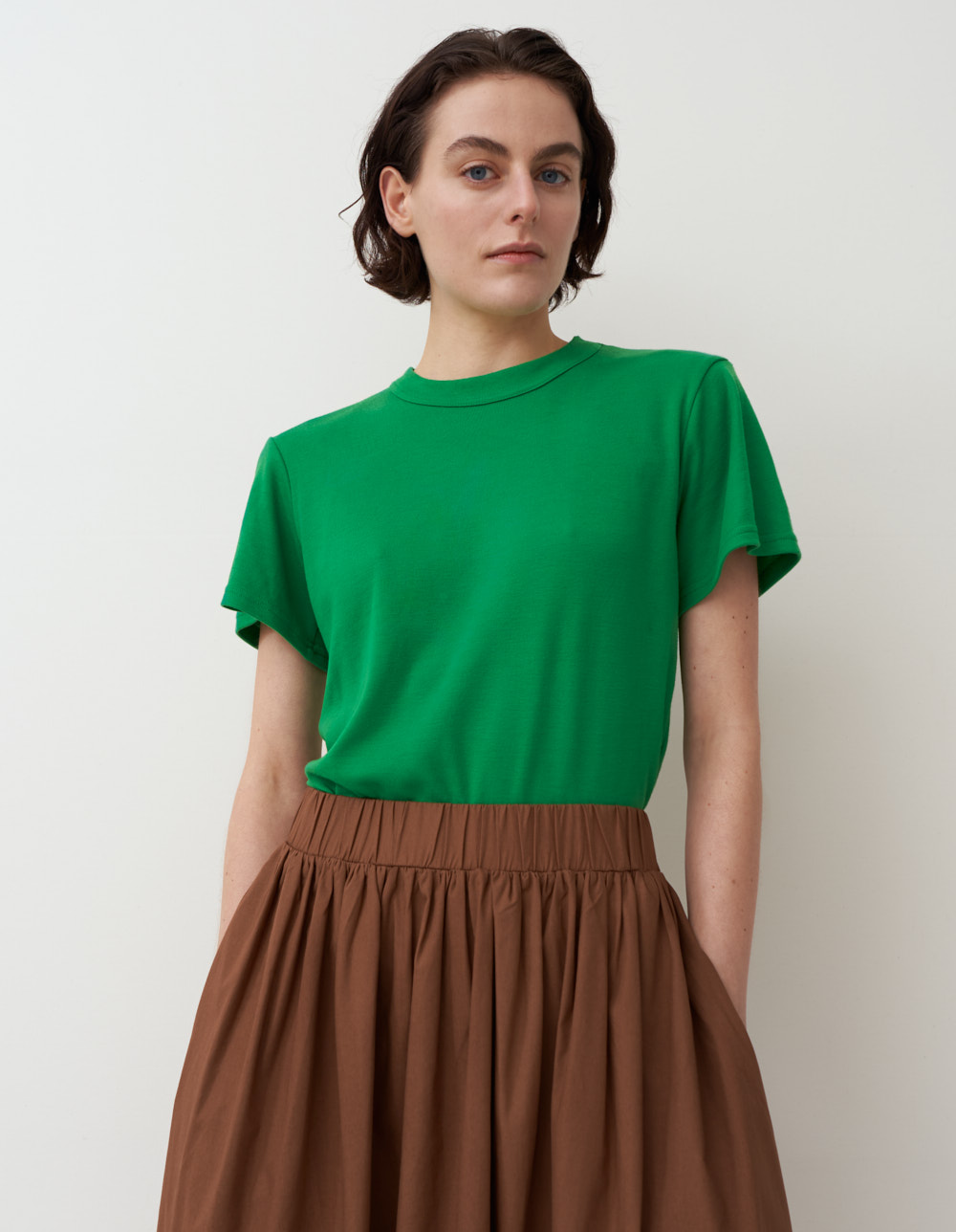 Rika Studios Mia Tee Apple Green Ophelia Skirt