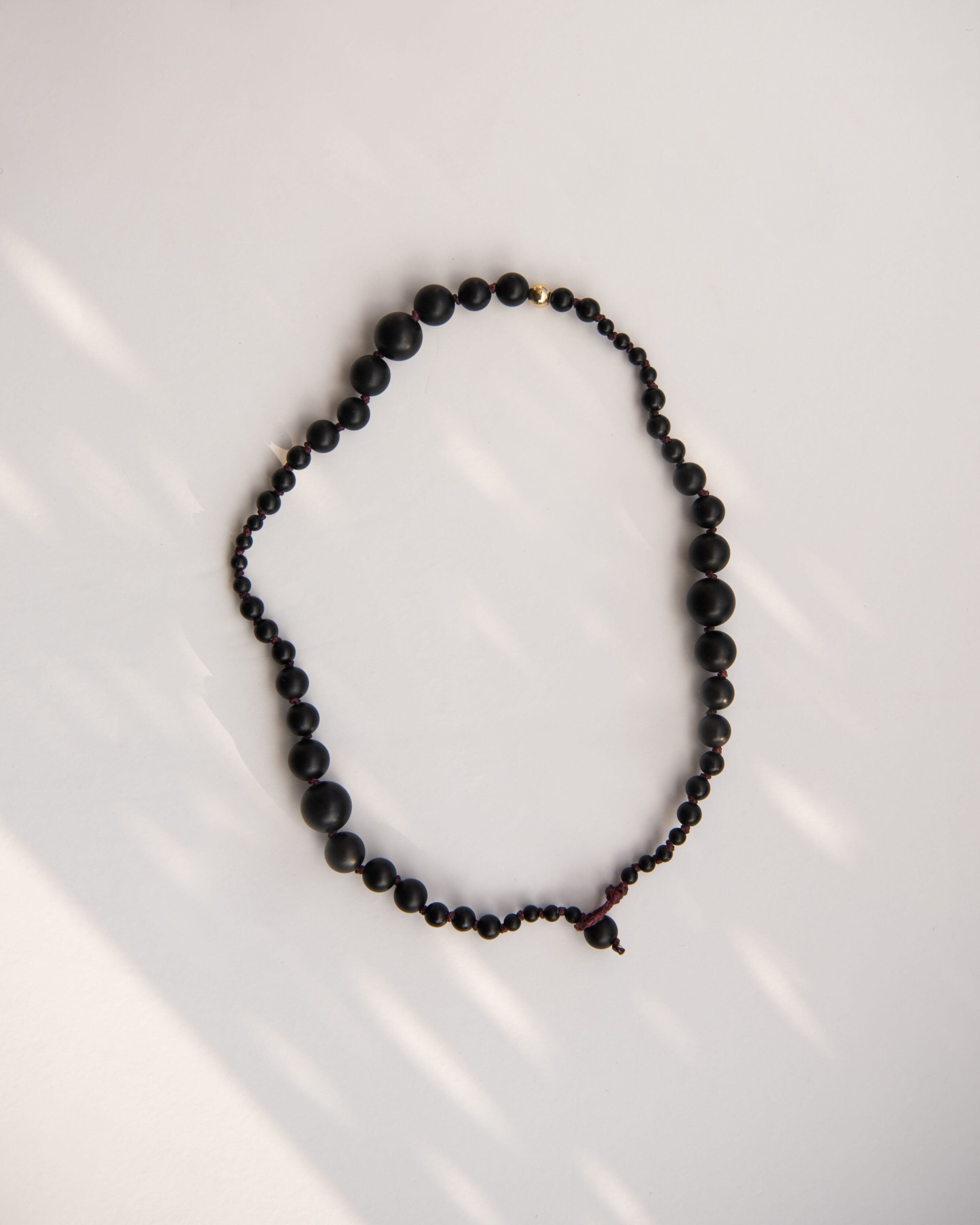 MARICHELLE | CLASSIC PEARL NECKLACE | ONYX